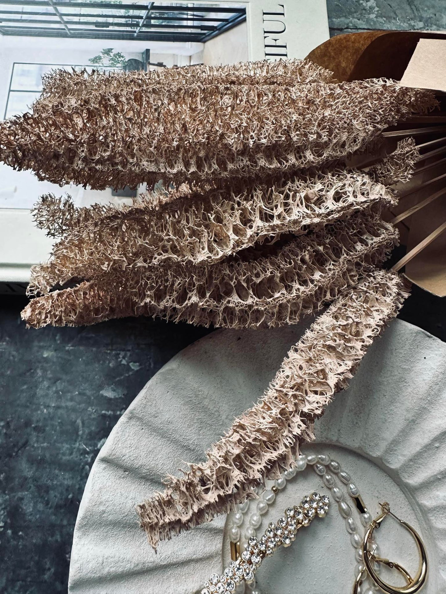 Evighedsbuket - Luffa Sand