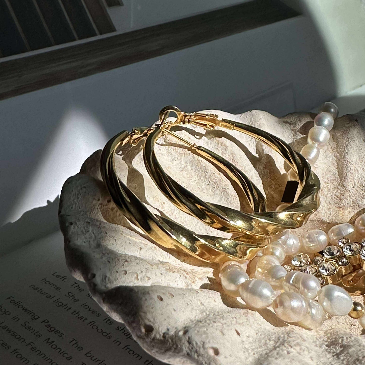 Øreringe Jayden forgyldt