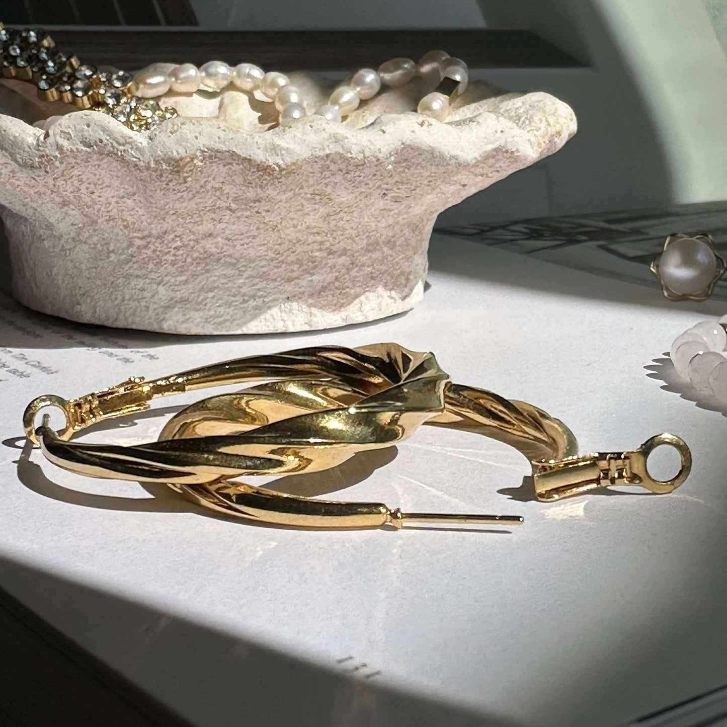 Øreringe Jayden forgyldt