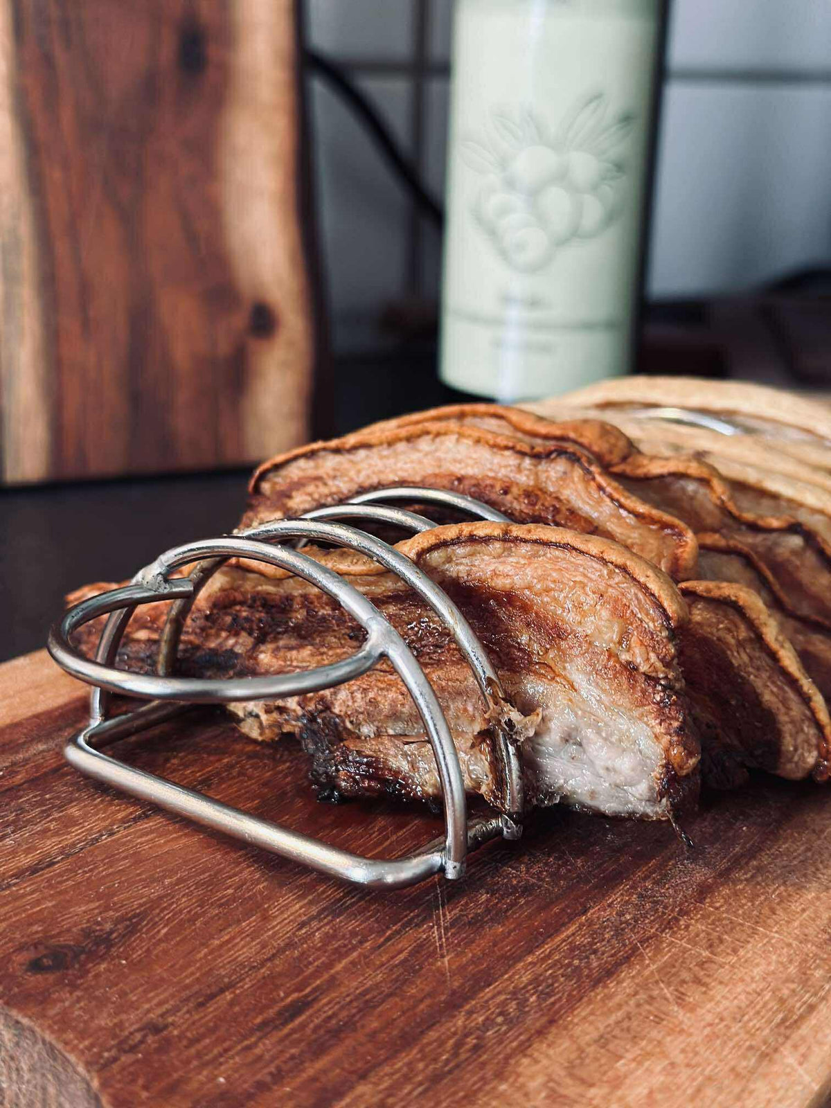 Holder til stegt flæsk – til Airfryer