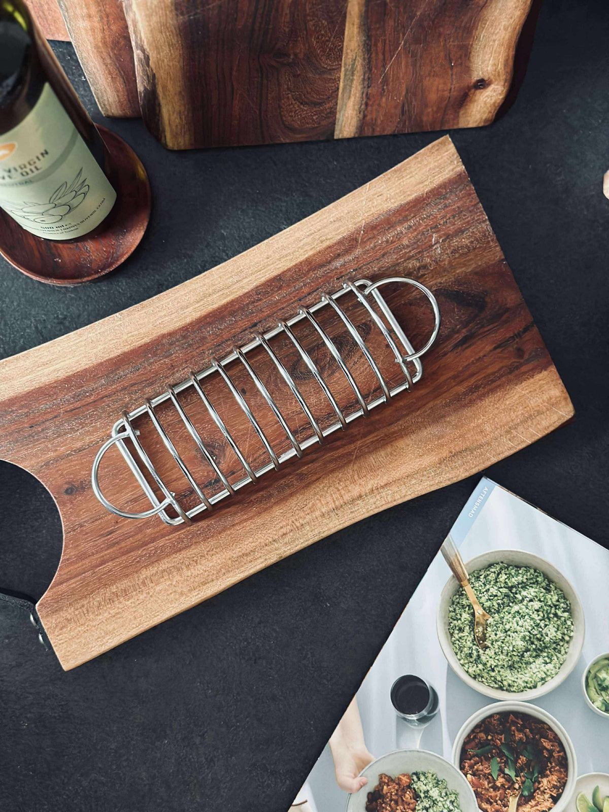 Holder til stegt flæsk – til Airfryer