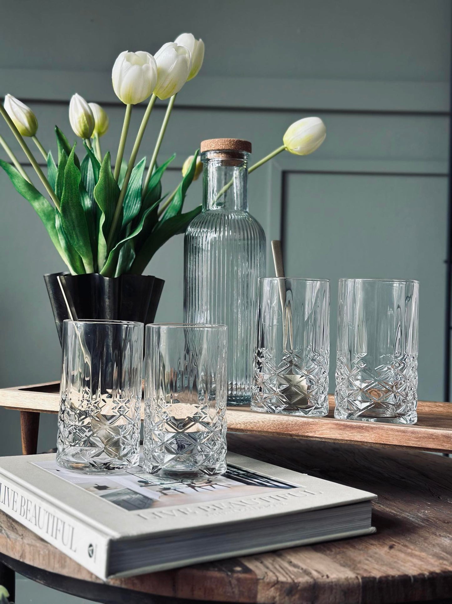 Drikkeglas Boston long drink - 4 stk.