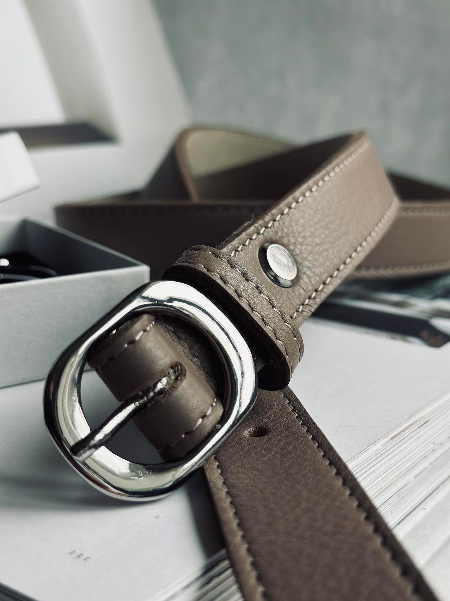 Bælte - Dusty taupe