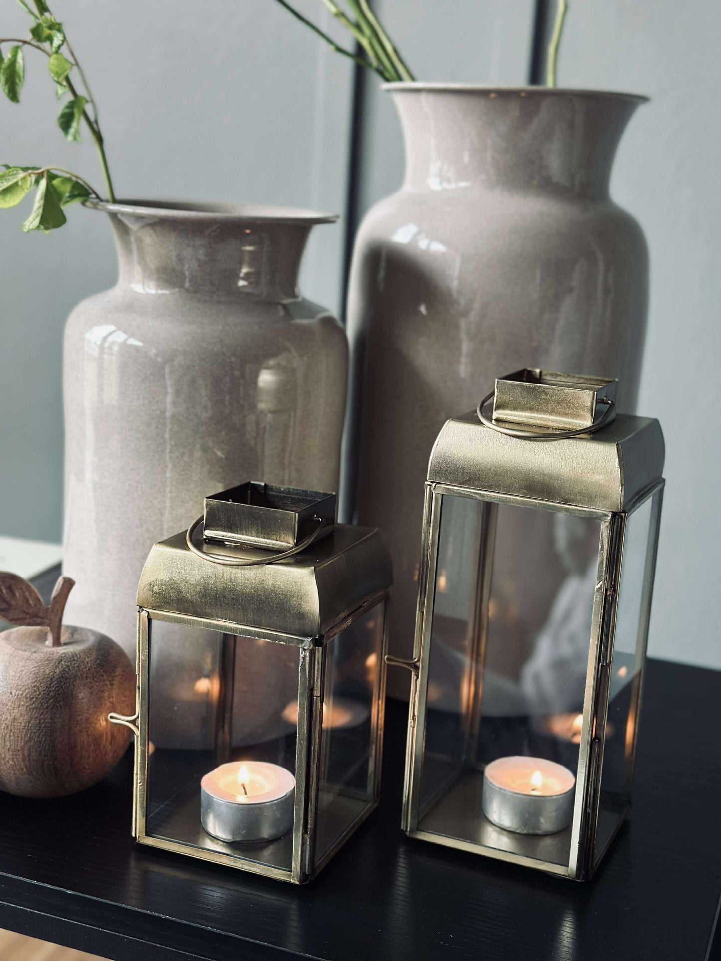 Lanterne Guld - Flere størrelser