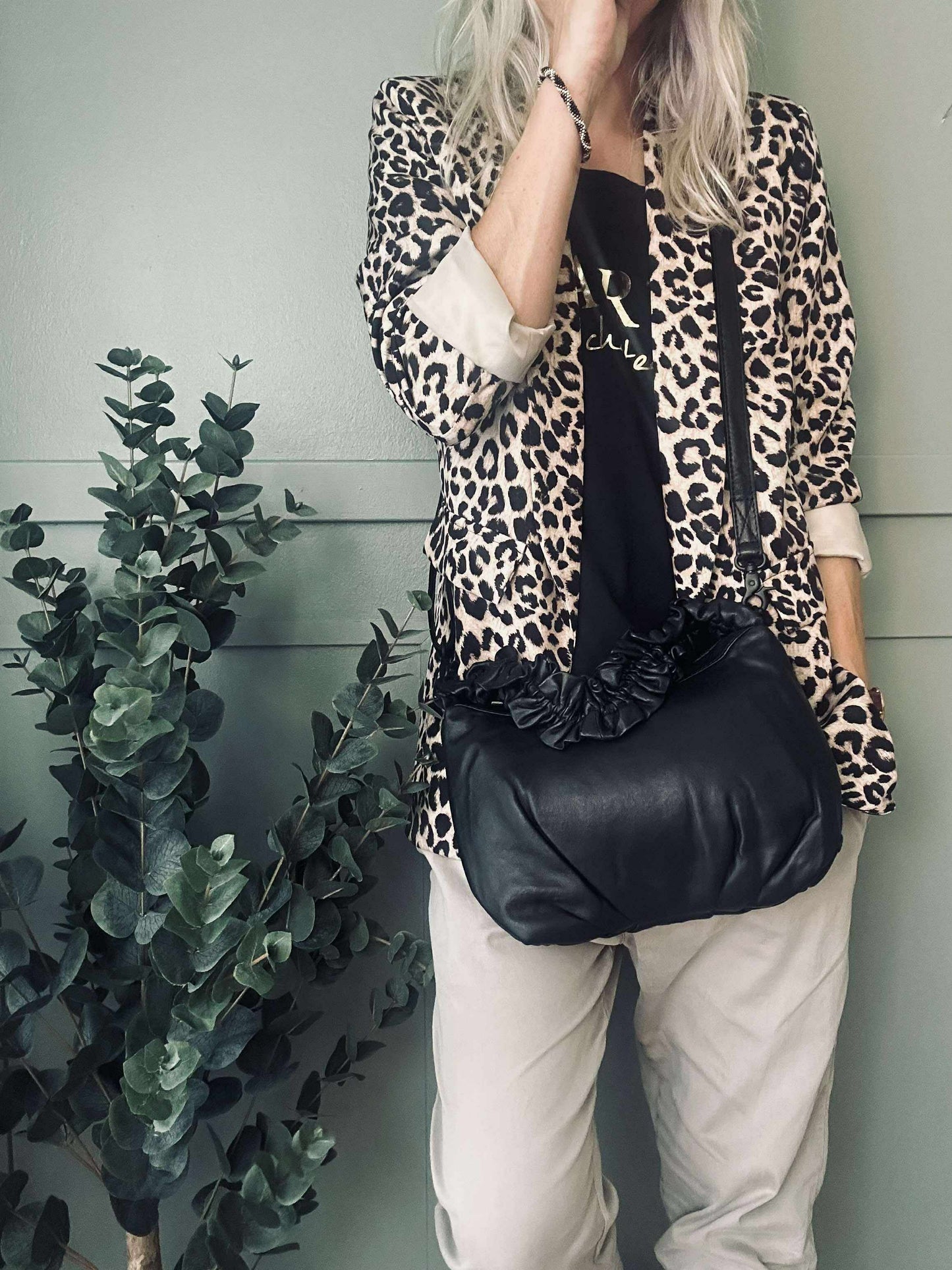 Crossbody i lækker læderkvalitet