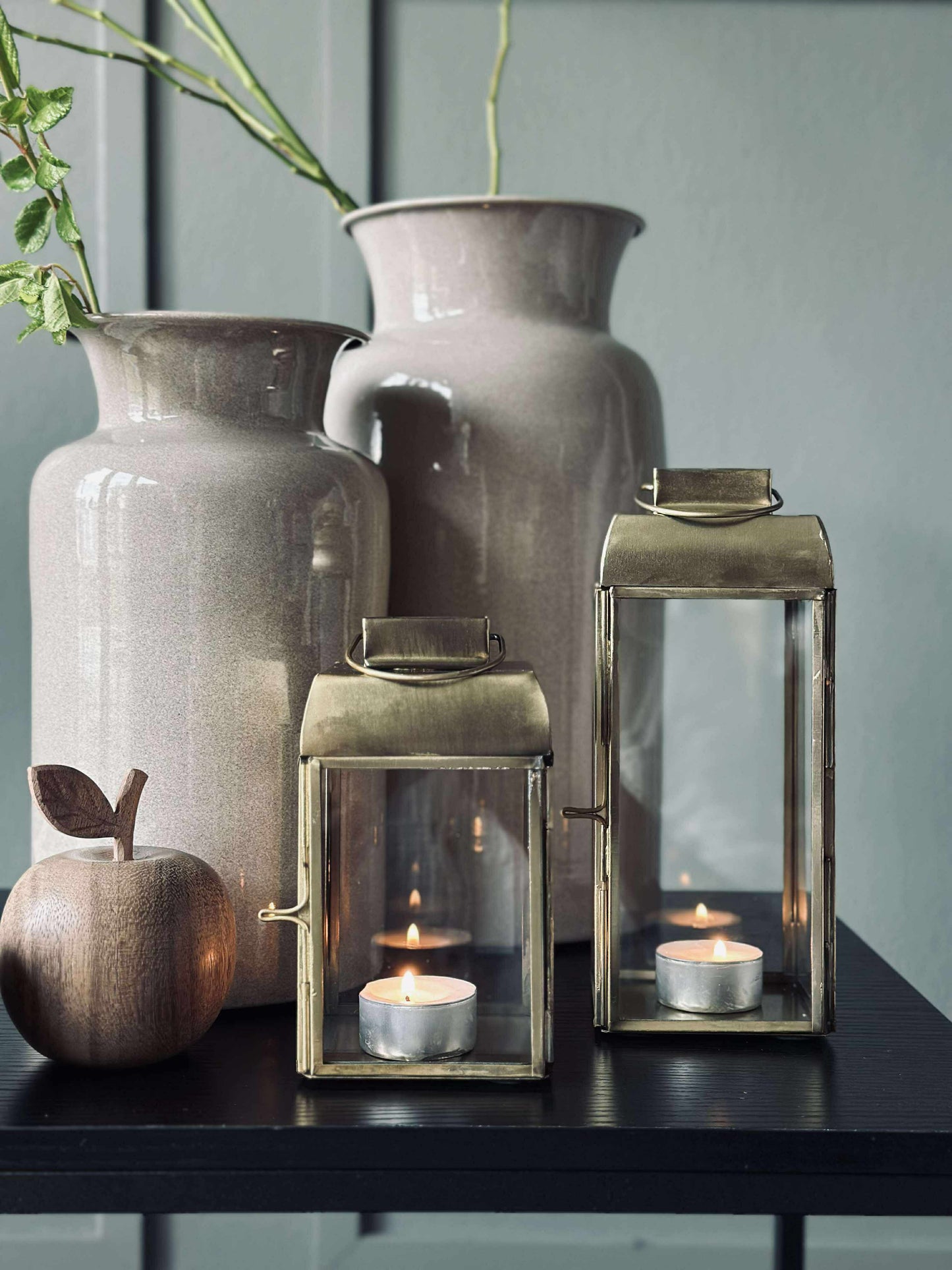 Lanterne Guld - Flere størrelser