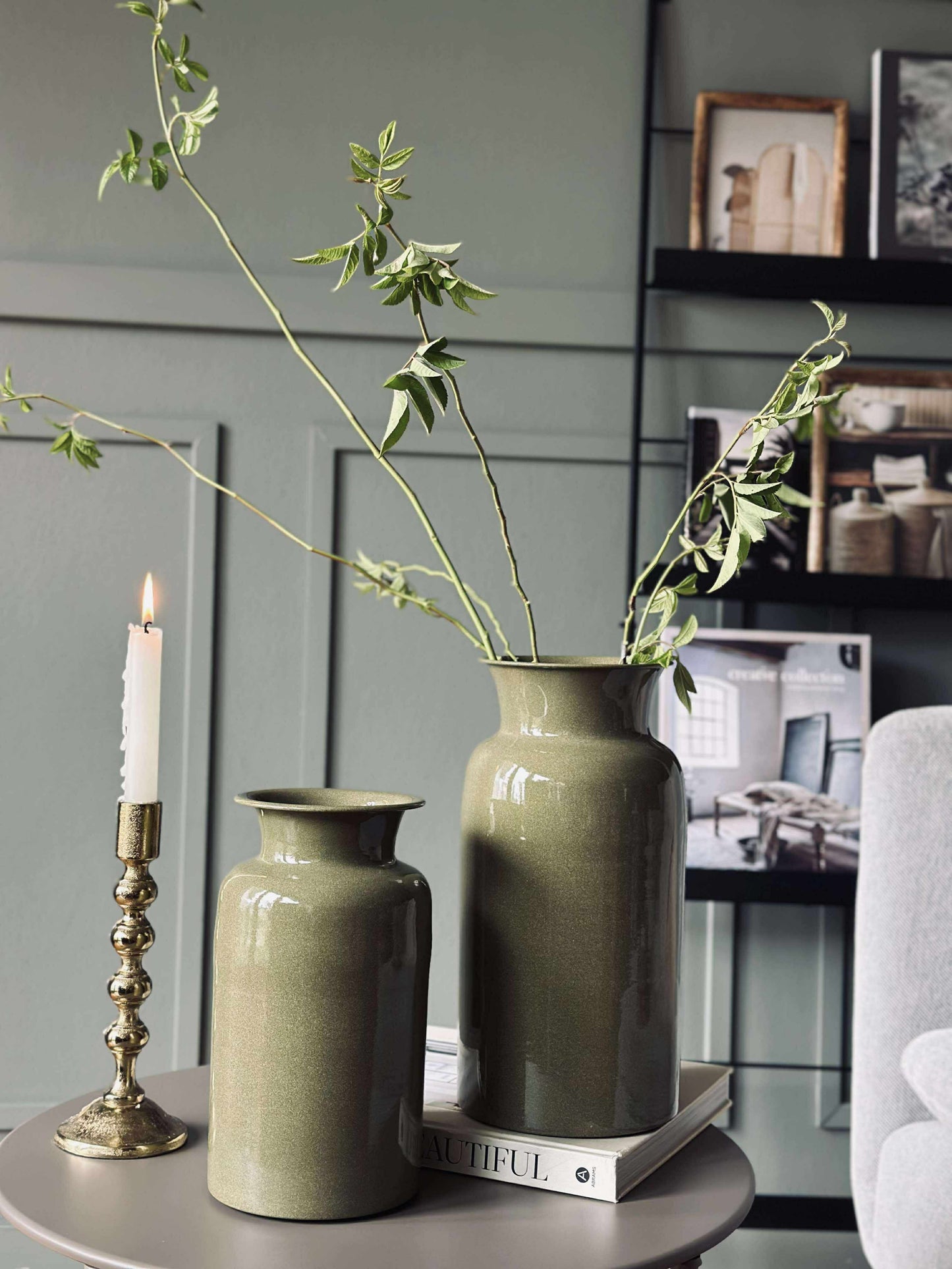 Vase Grøn - Flere størrelser