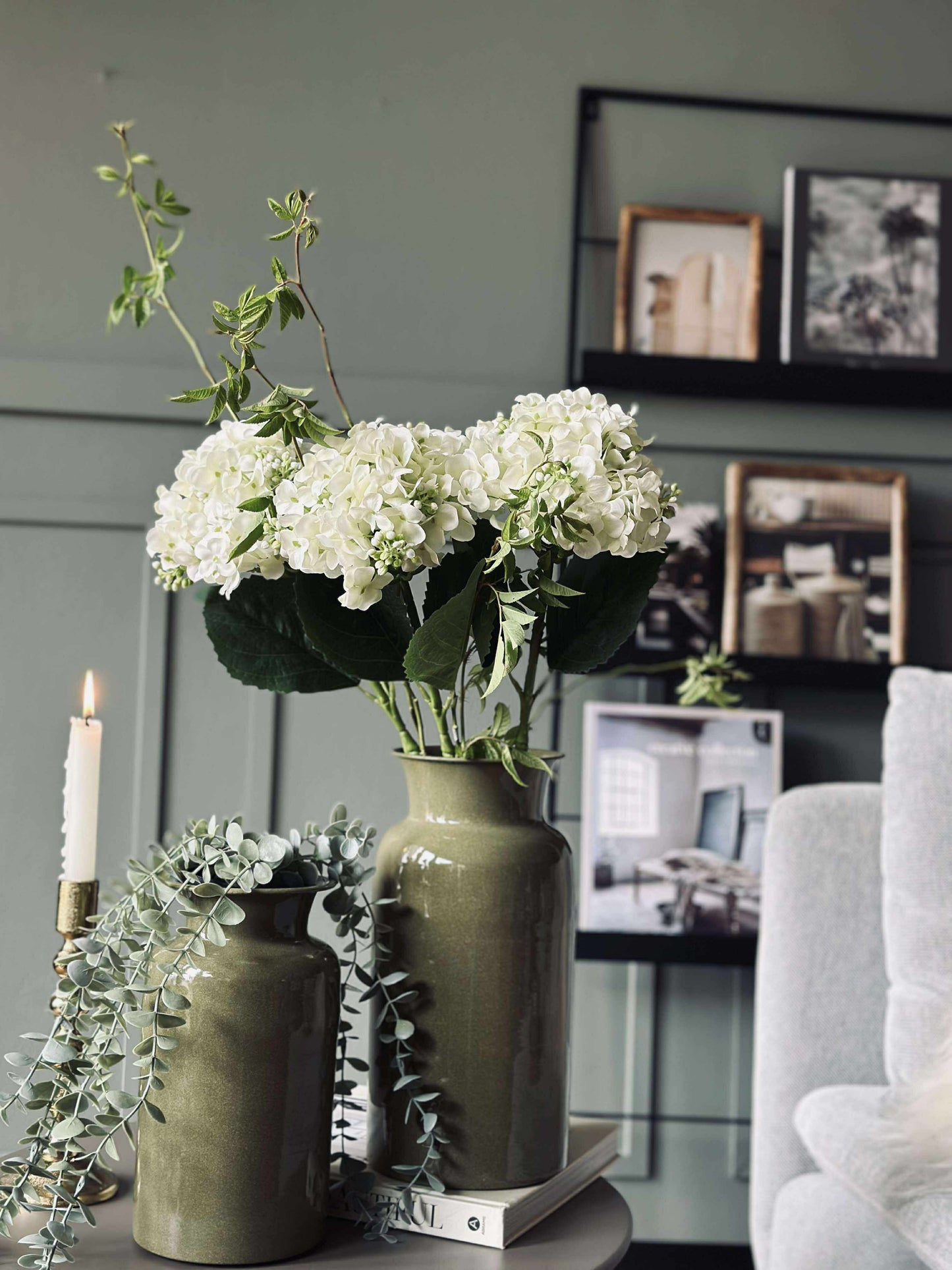 Vase Grøn - Flere størrelser