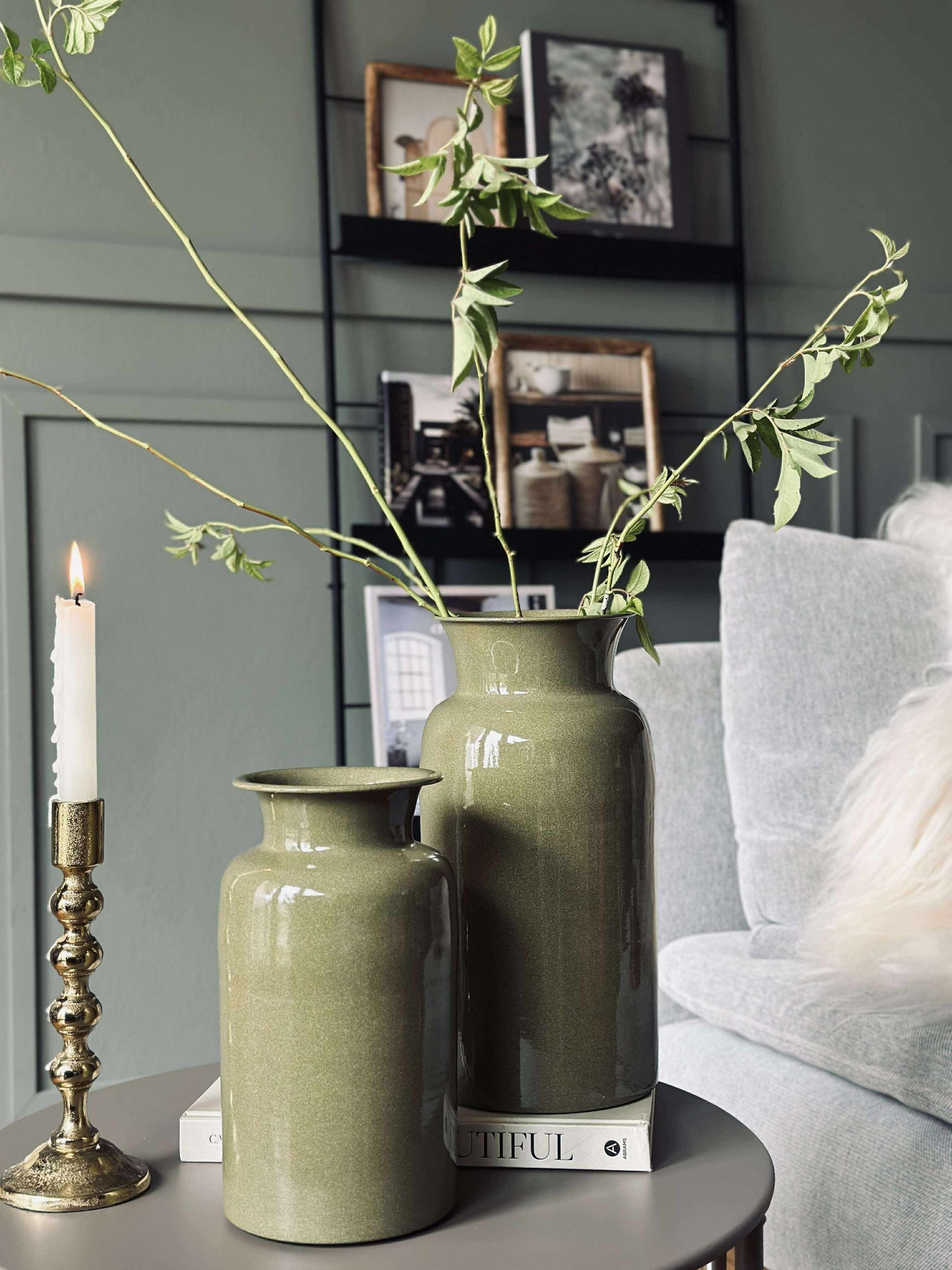 Vase Grøn - Flere størrelser