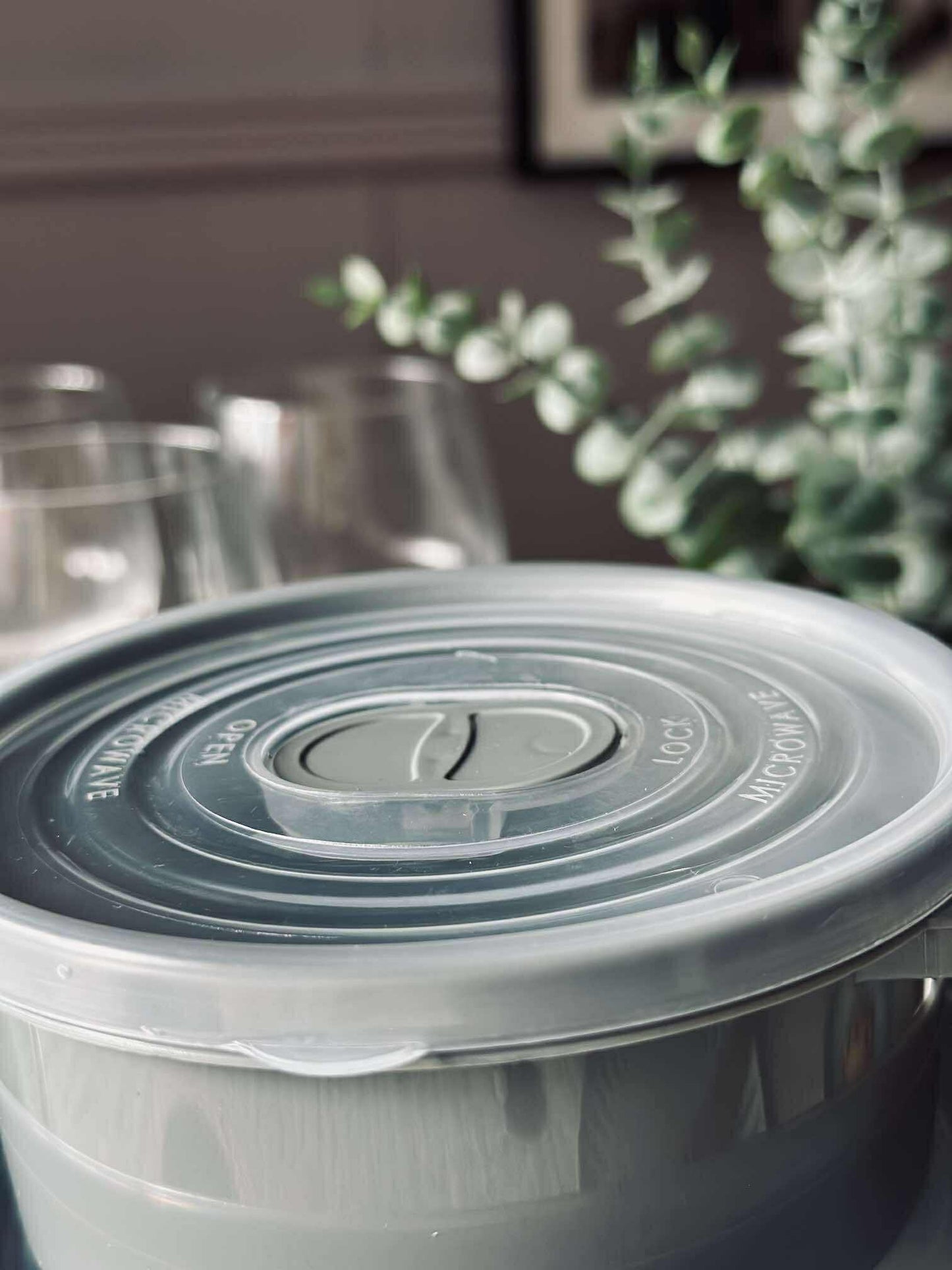 Opbevaringsbøtter - Sæt med 2 stk. Grey