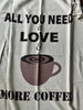 Plaid recycling bomuld - Coffee