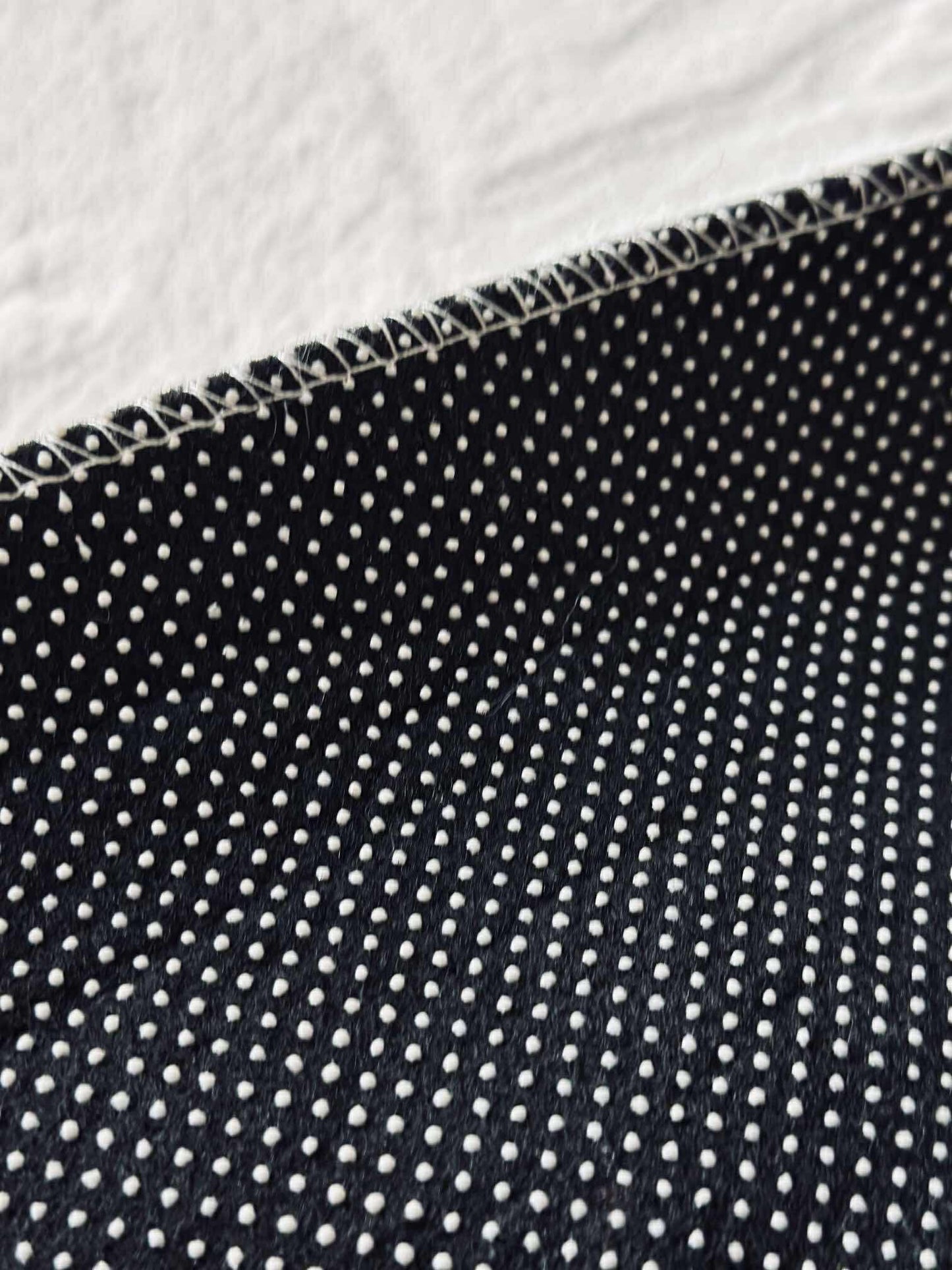 Gulvtæppe Plys white