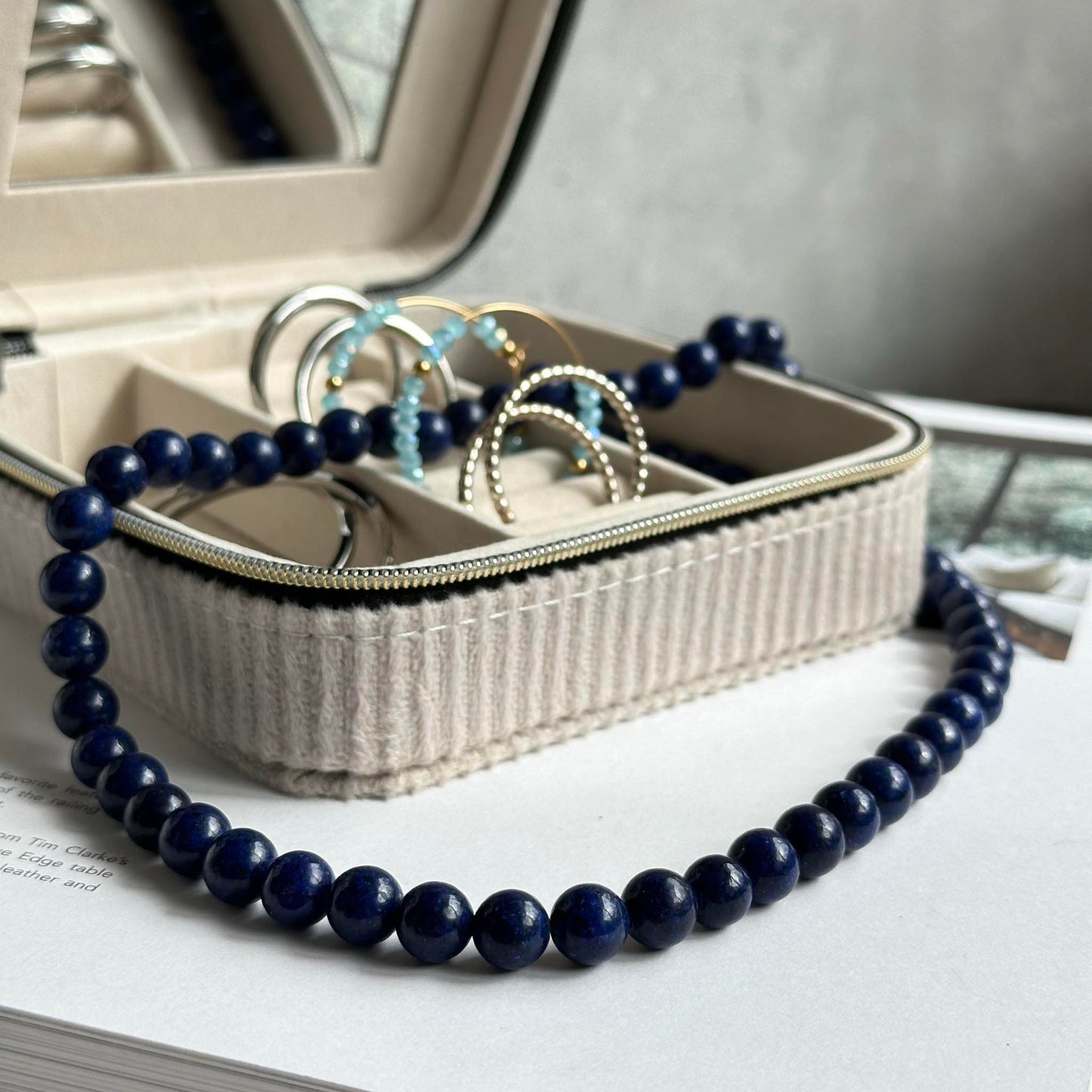 Halskæde Mary Navy