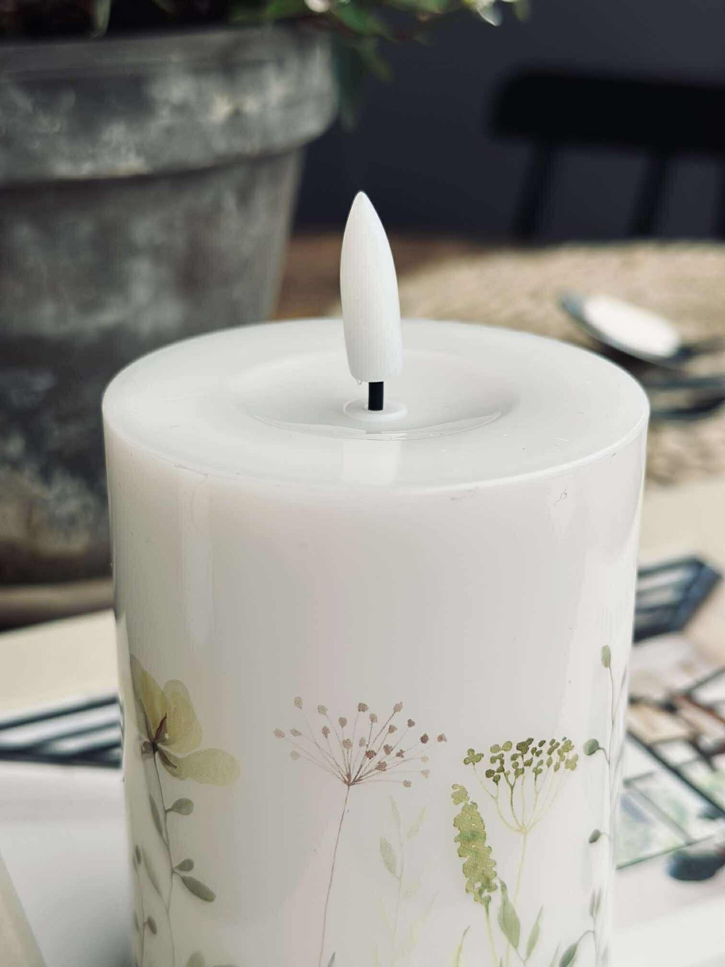 LED Bloklys Twinkle wild flora