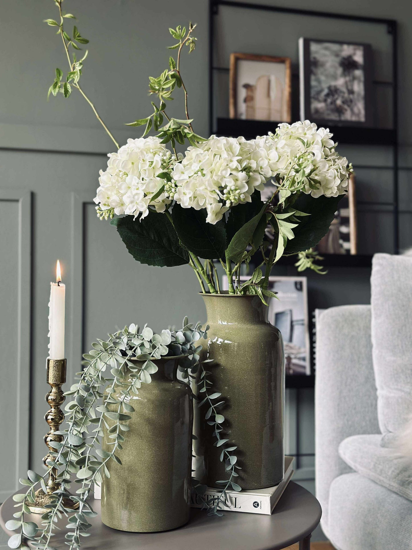 Vase Grøn - Flere størrelser