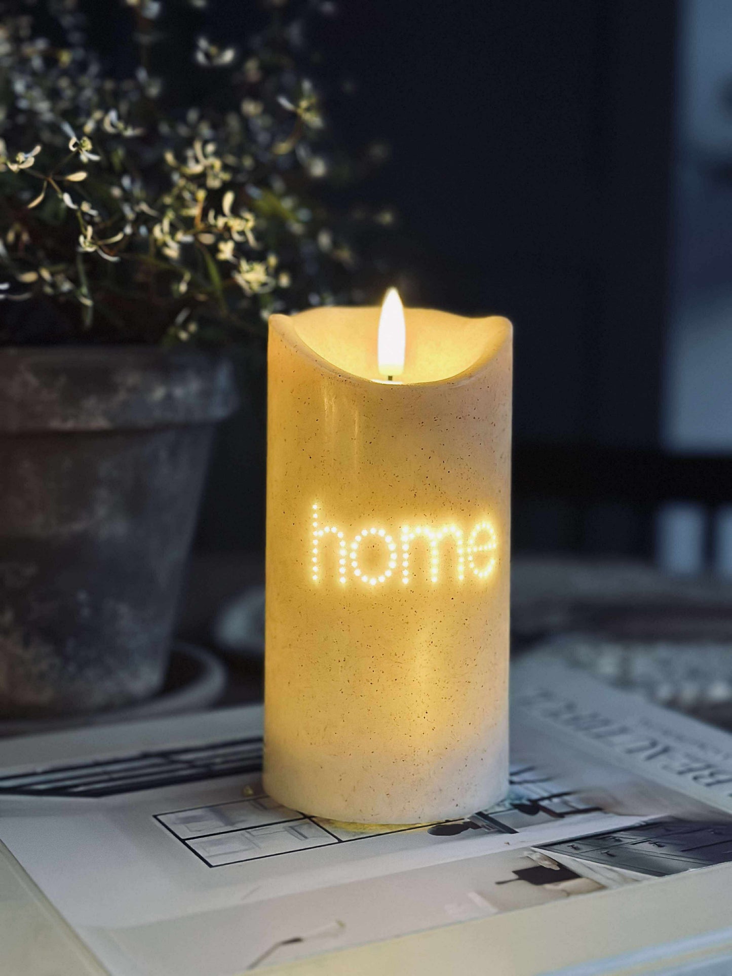 LED Bloklys Twinkle Home