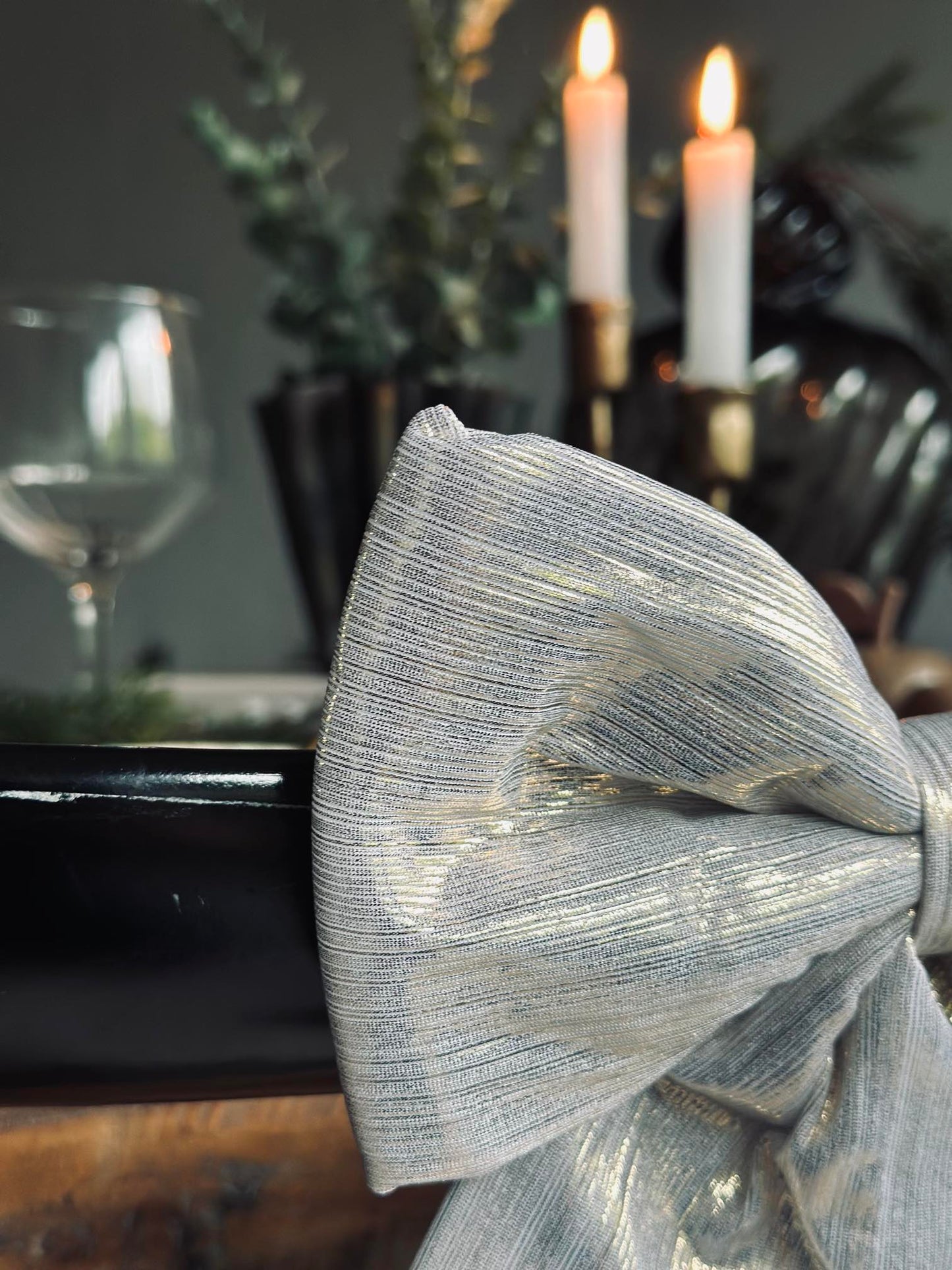 Sløjfe Champagne 23cm