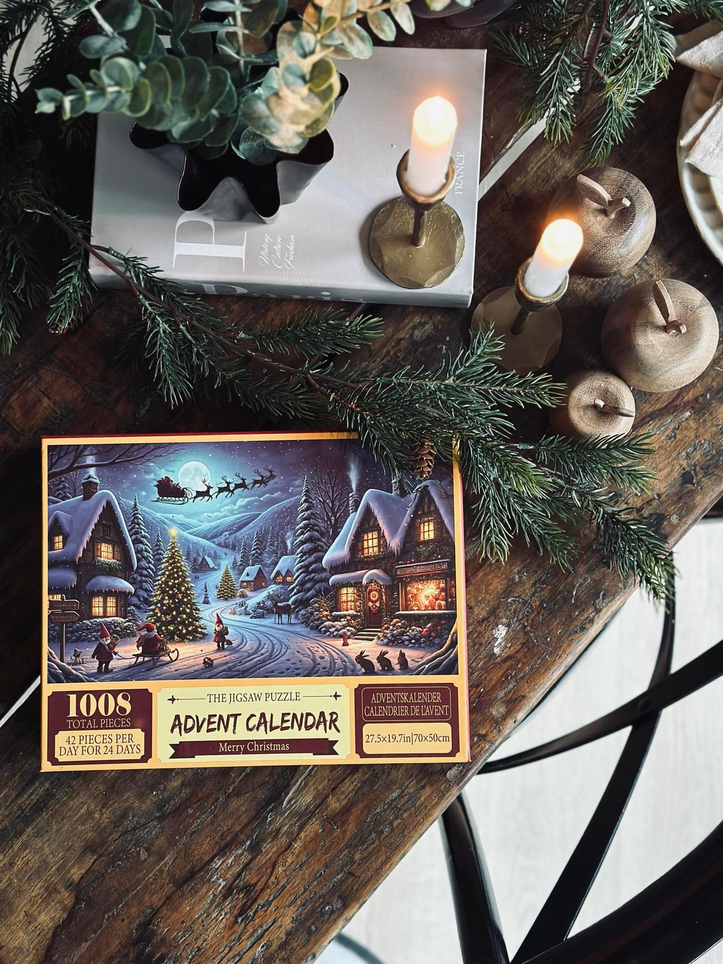 Julekalender puzzle mix