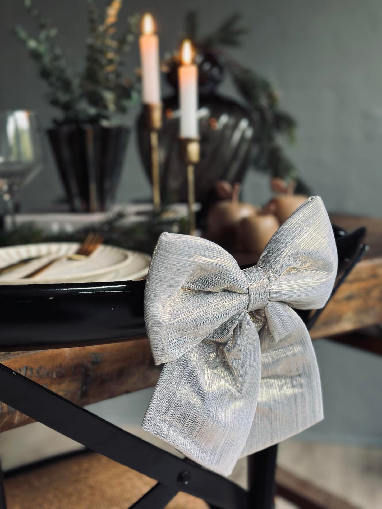 Sløjfe Champagne 23cm