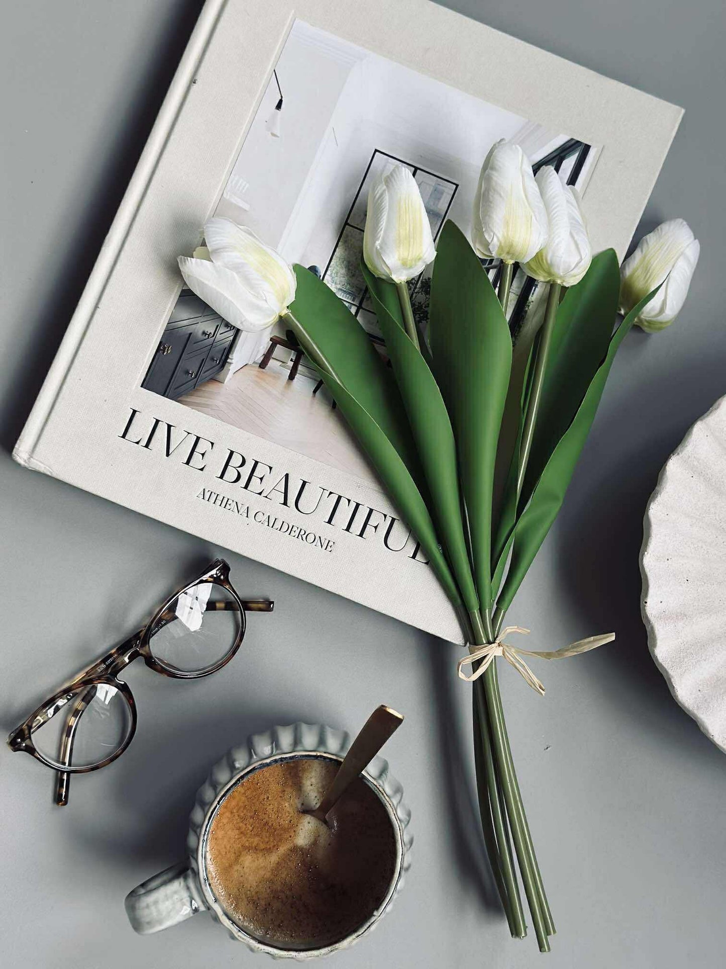 Tulipaner Silke look– Flere farver