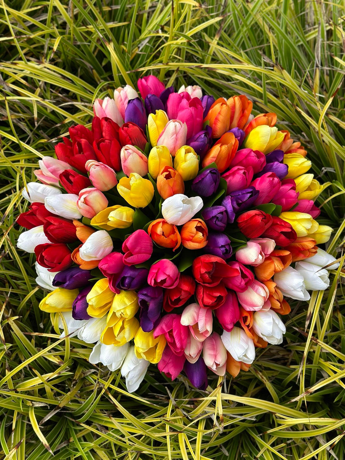 Tulipaner Silke look– Flere farver