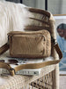 Crossbody Tan fløjl