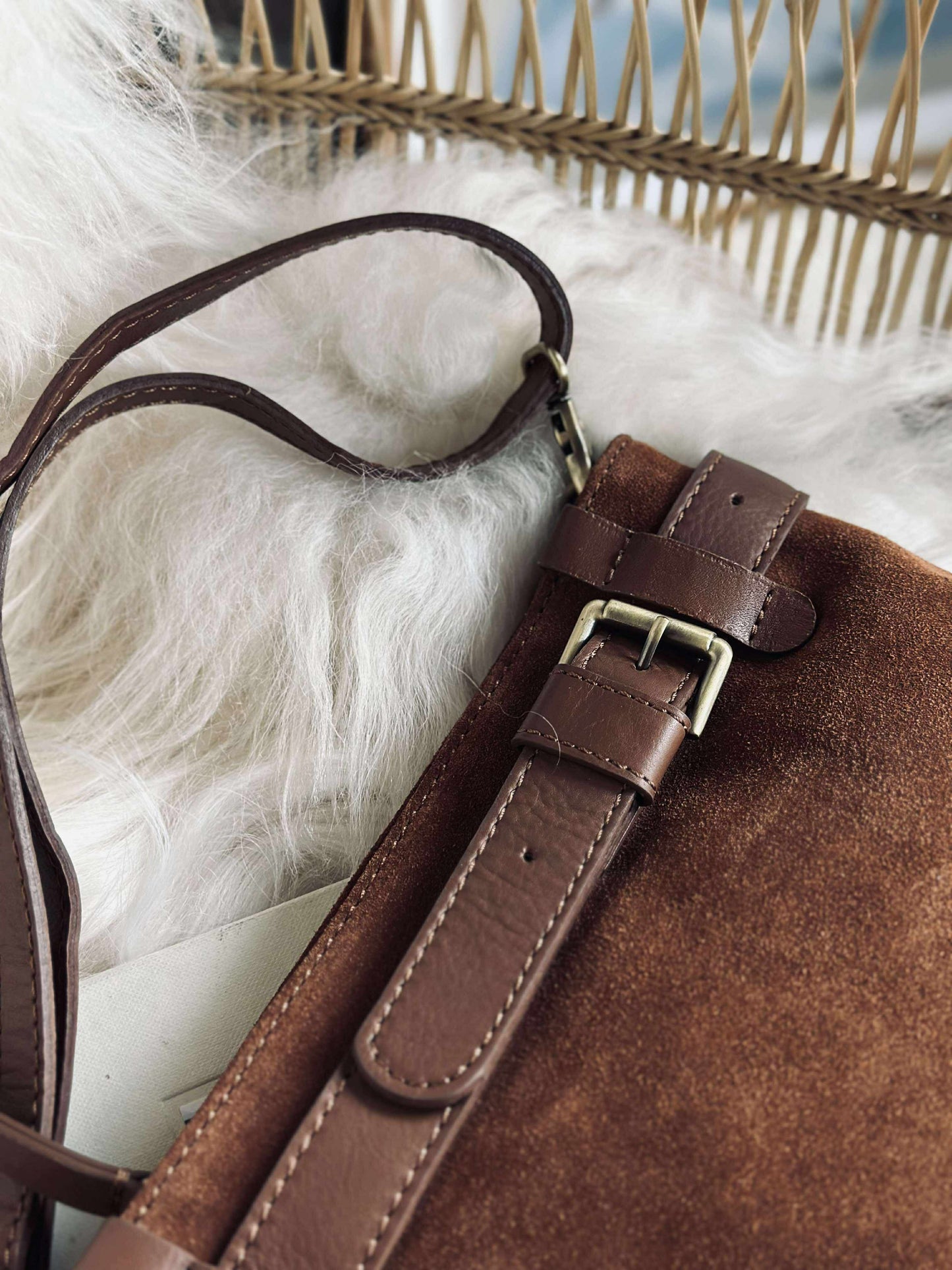 Clutch ruskind - Cognac