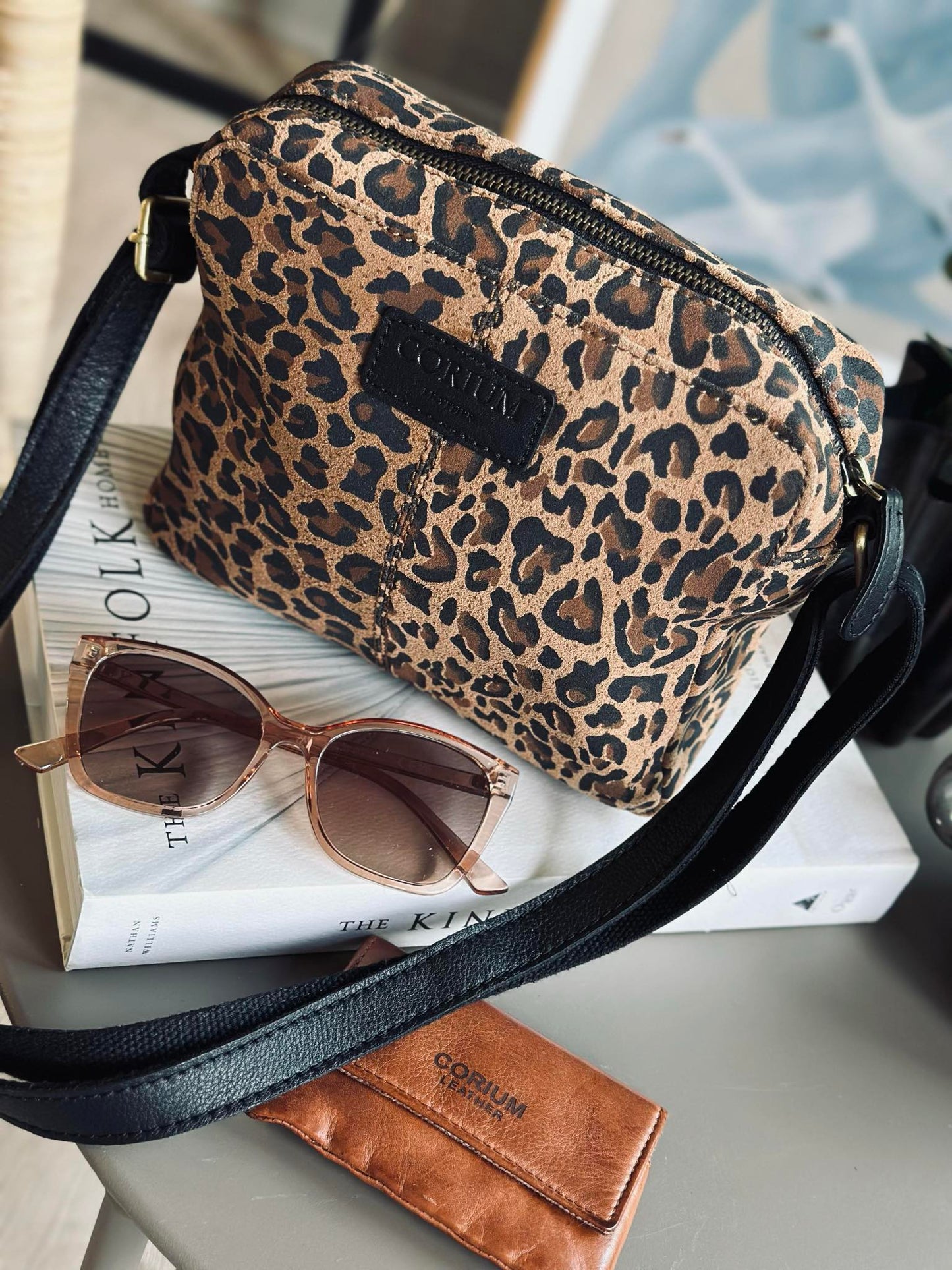 Crossbody Nola leopard