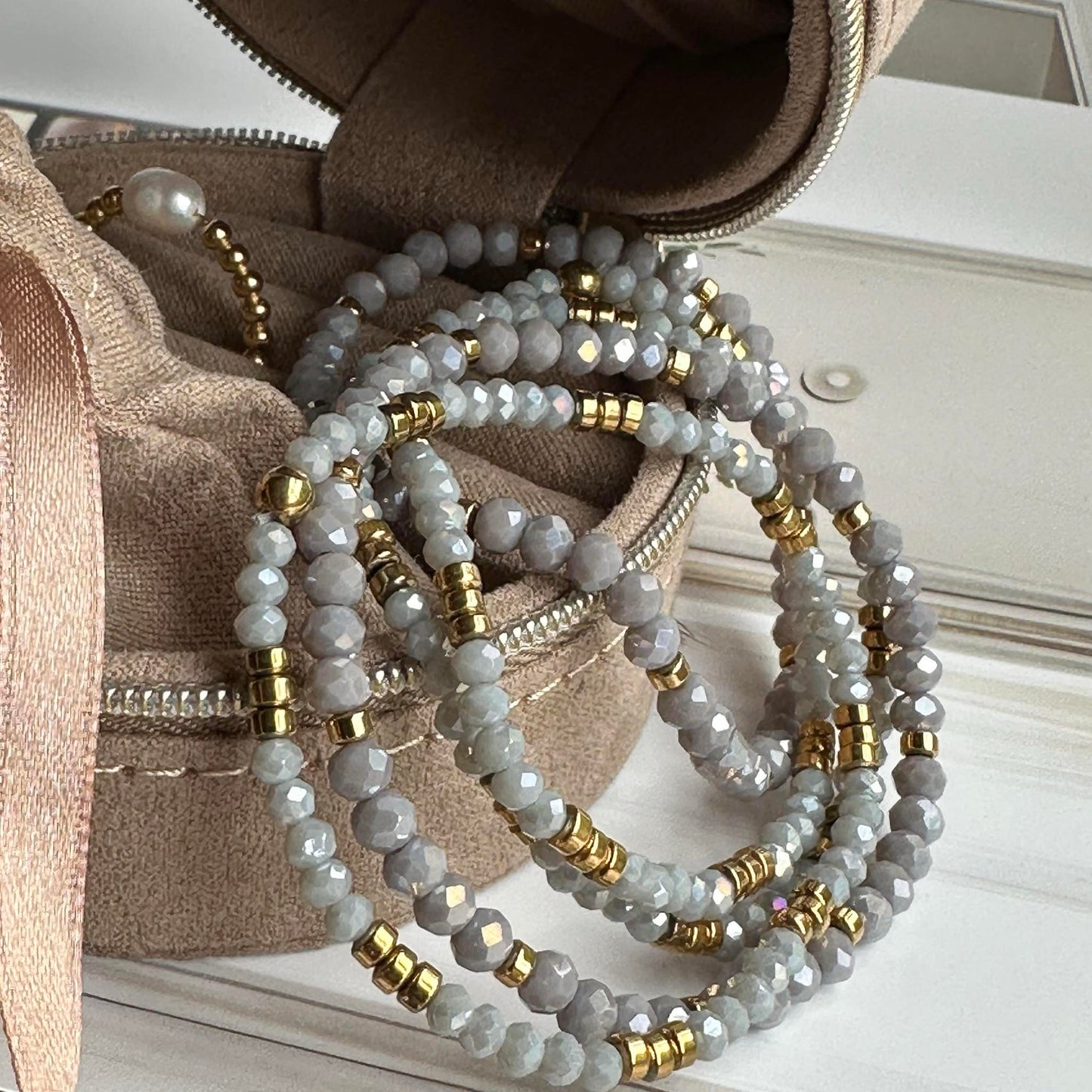 Armbånd Merle Cool Stone - Sæt med 5 stk