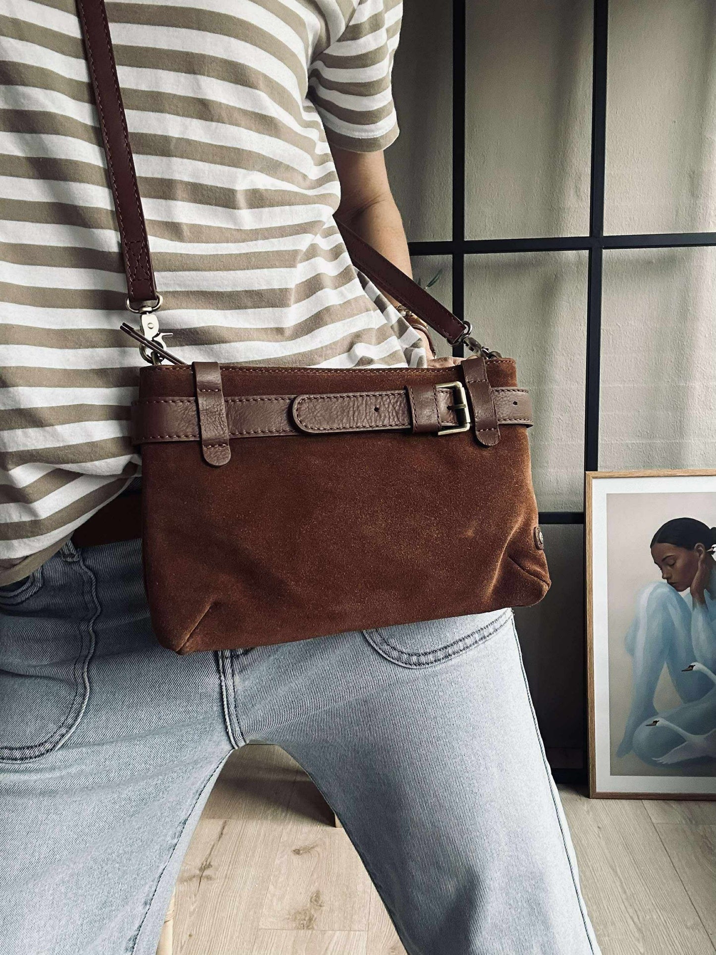 Clutch ruskind - Cognac