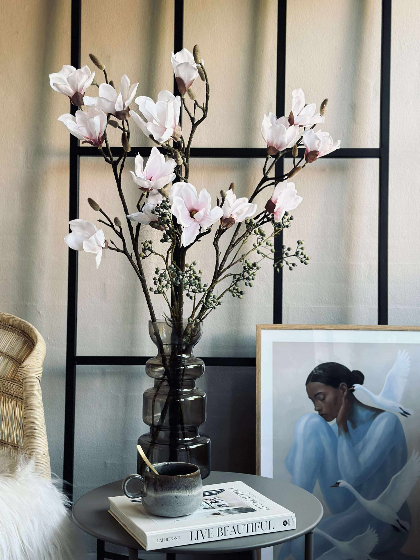 Magnoliagren pink - 92cm