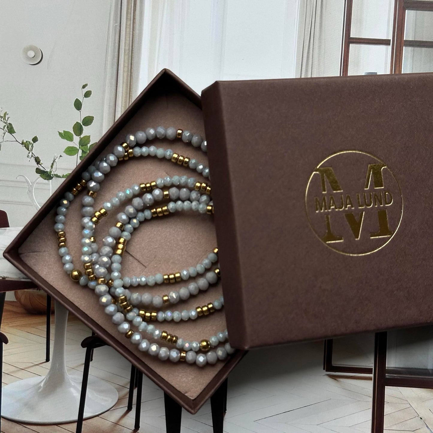 Armbånd Merle Cool Stone - Sæt med 5 stk