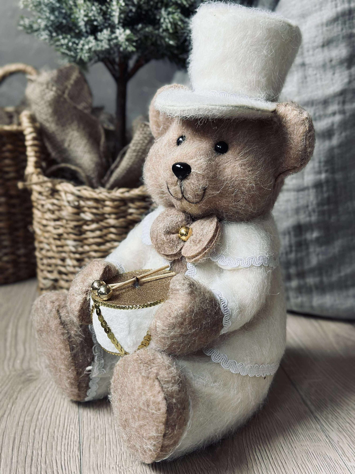 Jule bamse - Siddende