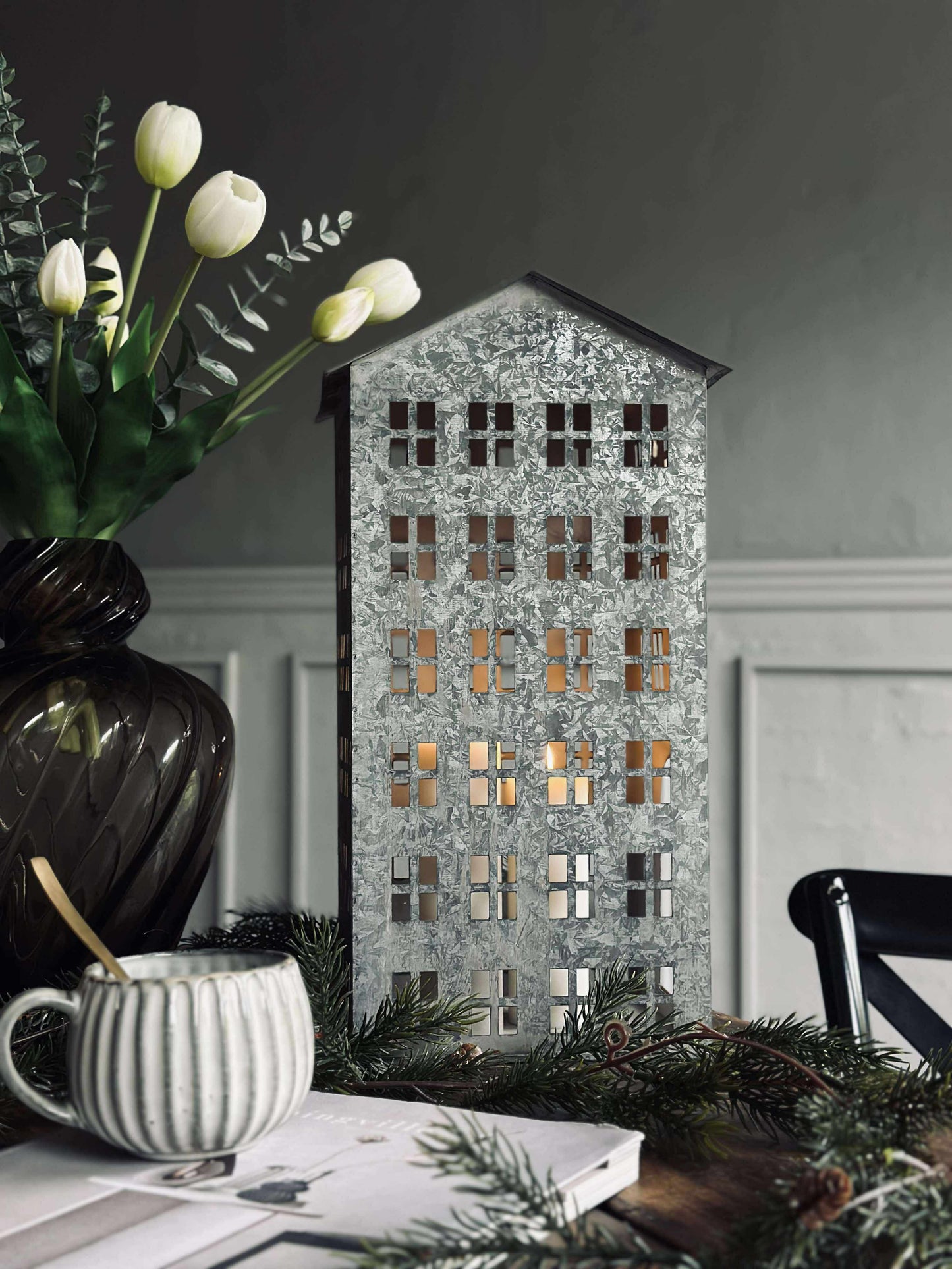 Lanterne Hus 40 cm.