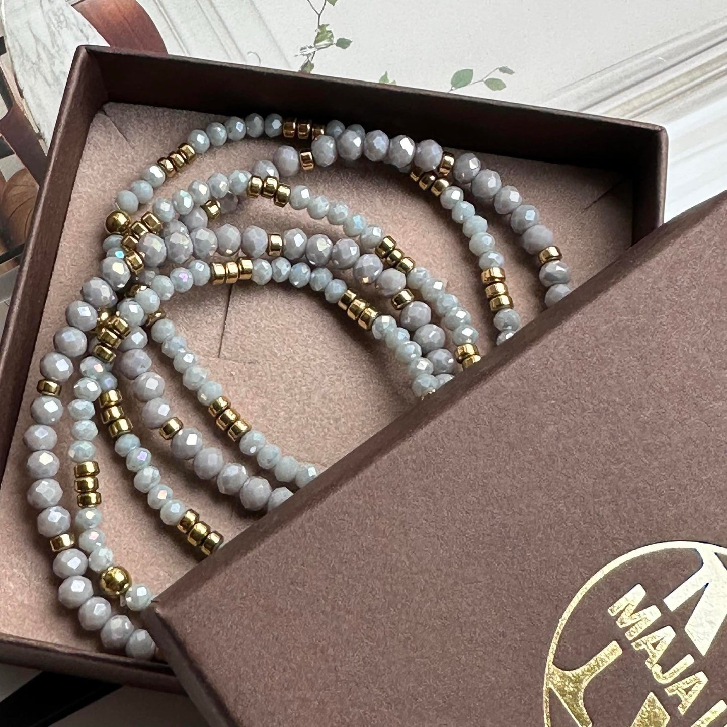 Armbånd Merle Cool Stone - Sæt med 5 stk