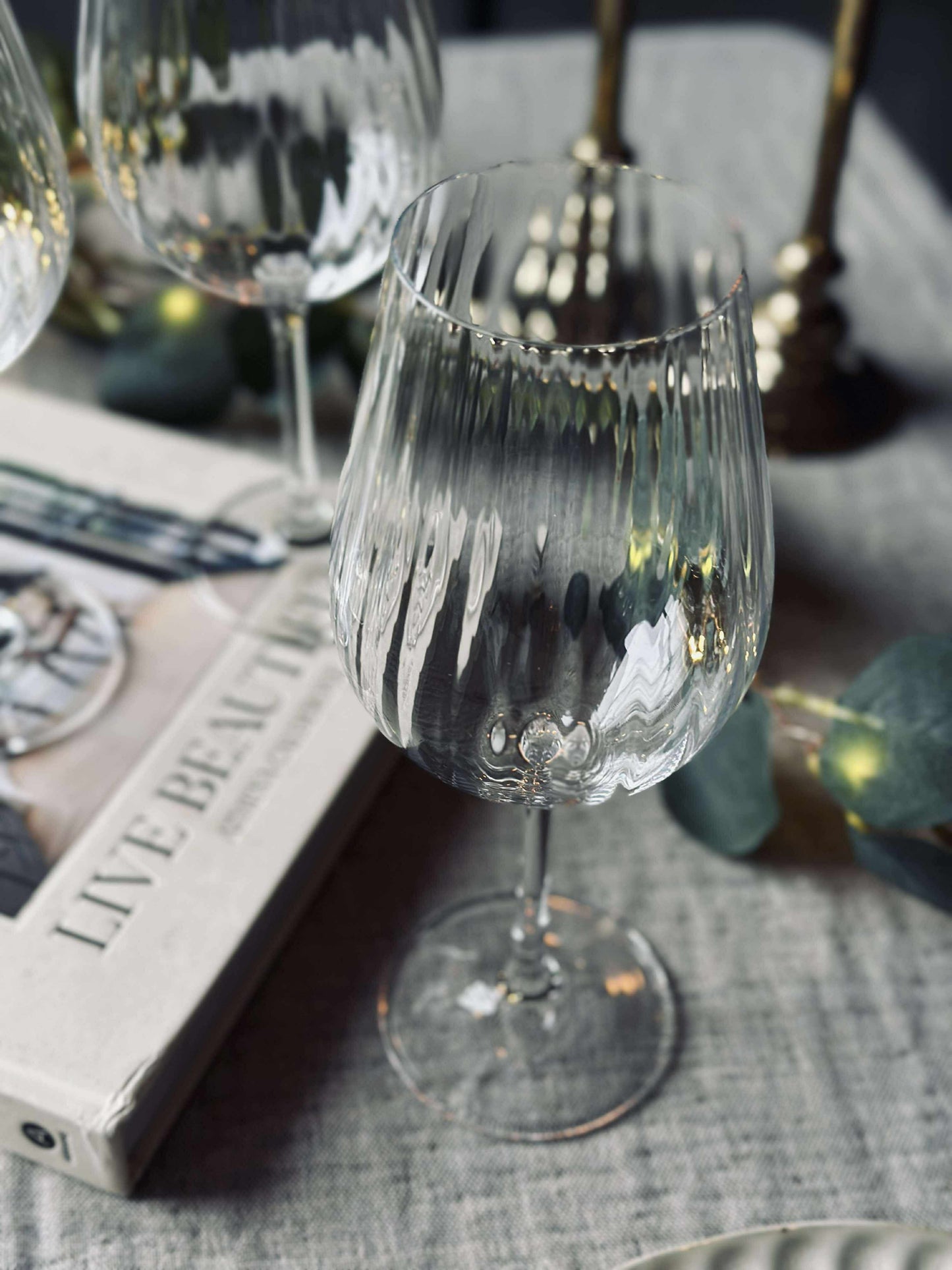 Vinglas rødvin CRYSTAL - Sæt med 4 stk.