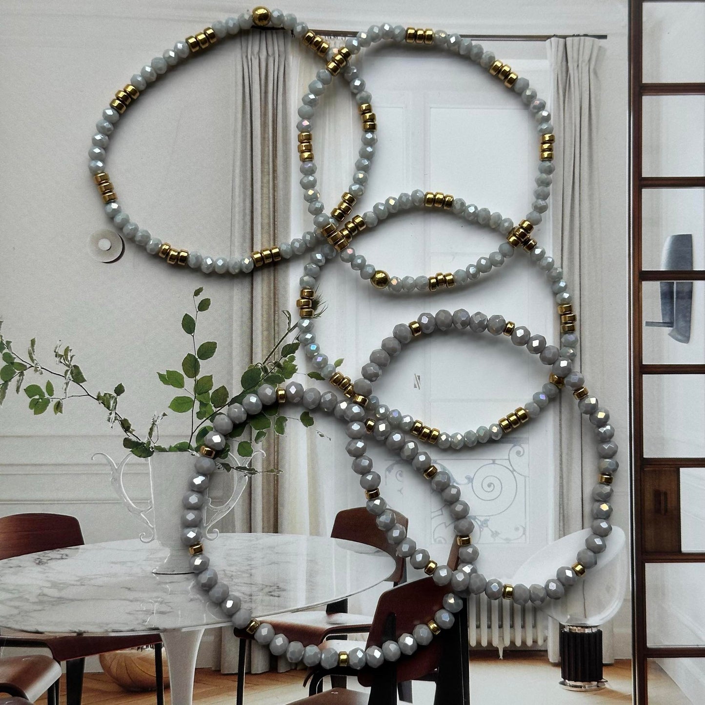 Armbånd Merle Cool Stone - Sæt med 5 stk