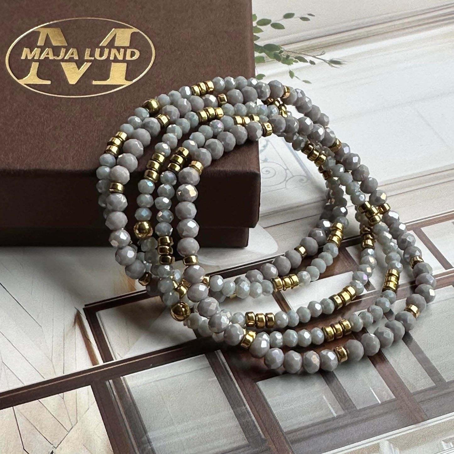 Armbånd Merle Cool Stone - Sæt med 5 stk