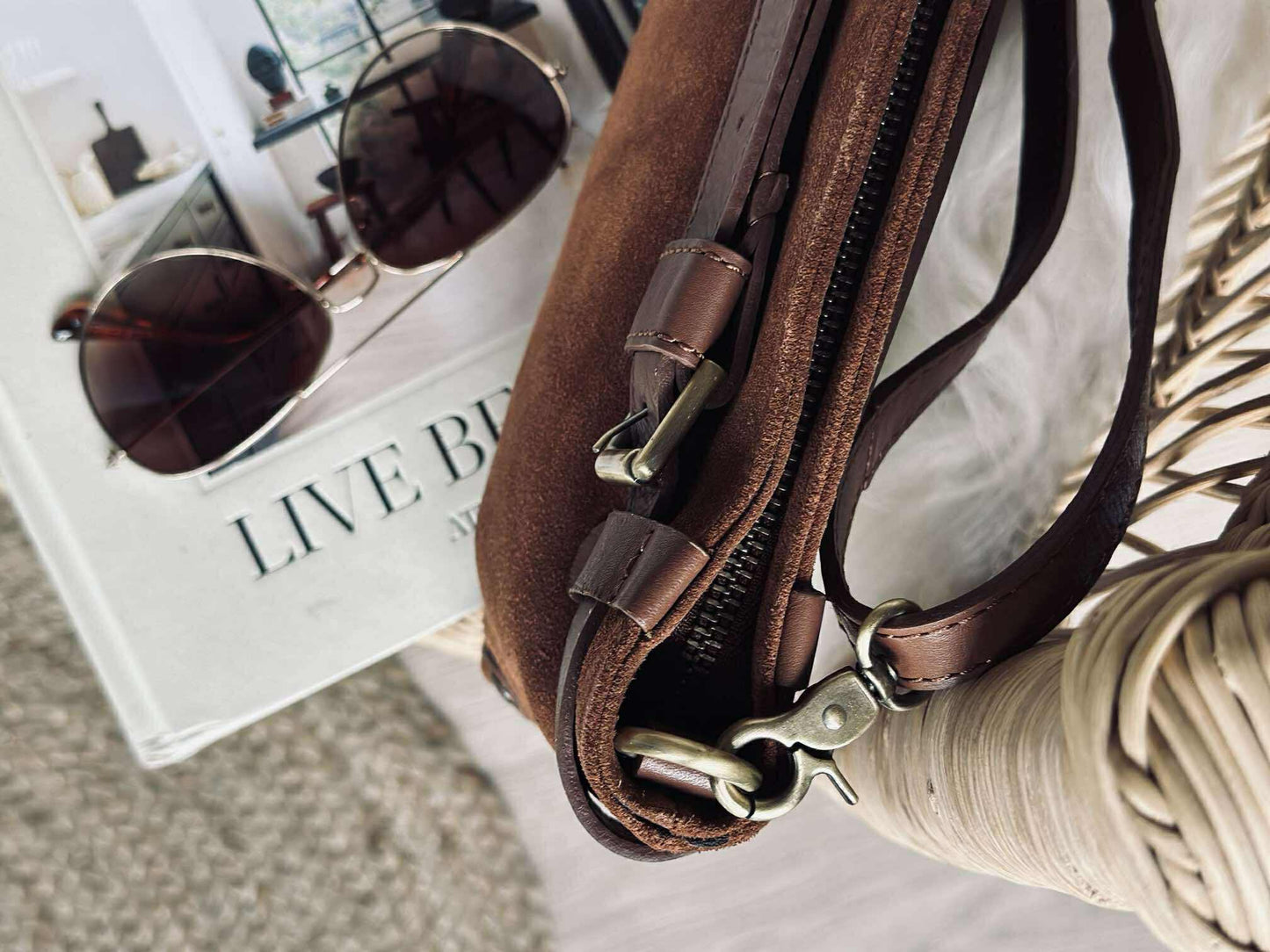 Clutch ruskind - Cognac