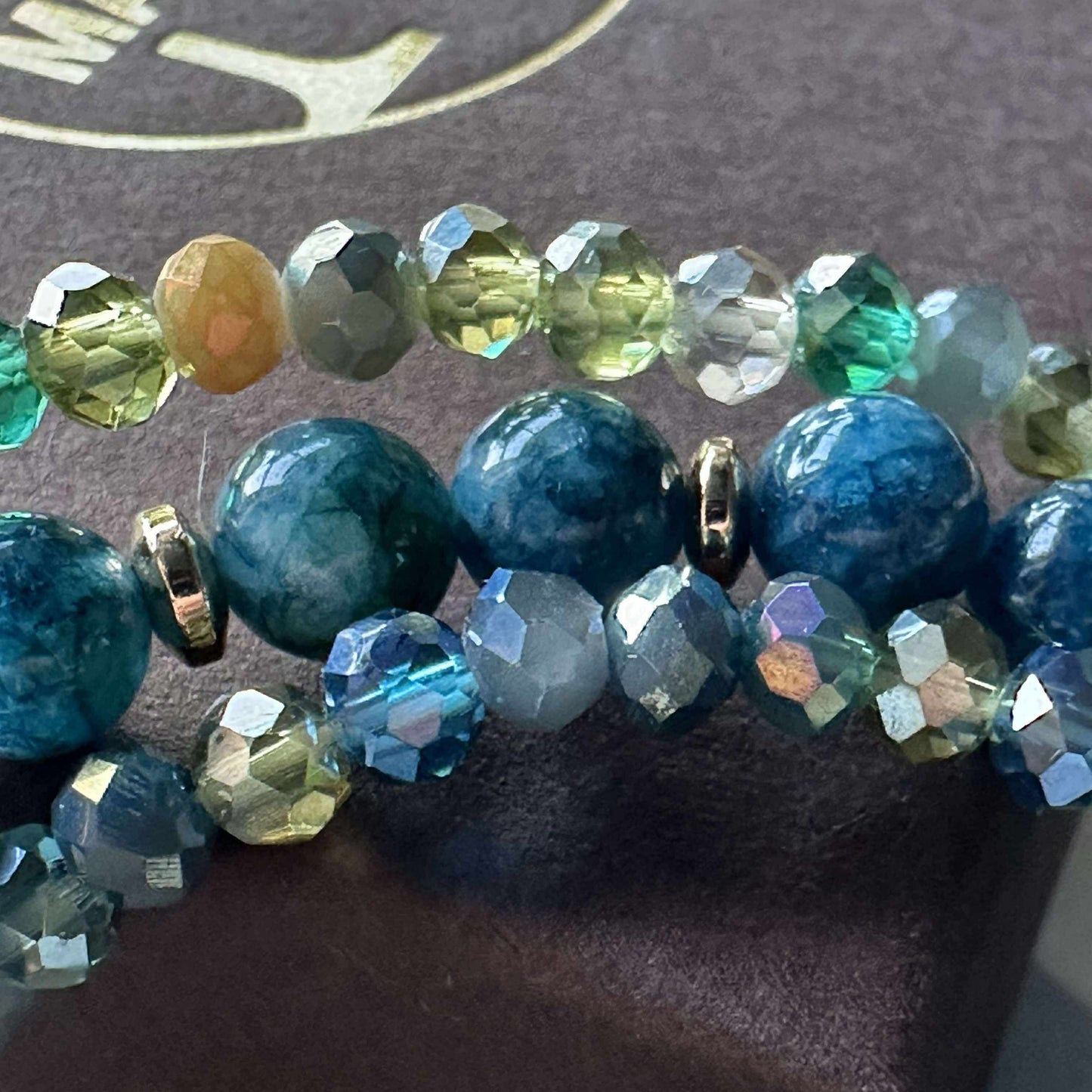 Armbånd Luna Sea Green – Sæt med 3 stk