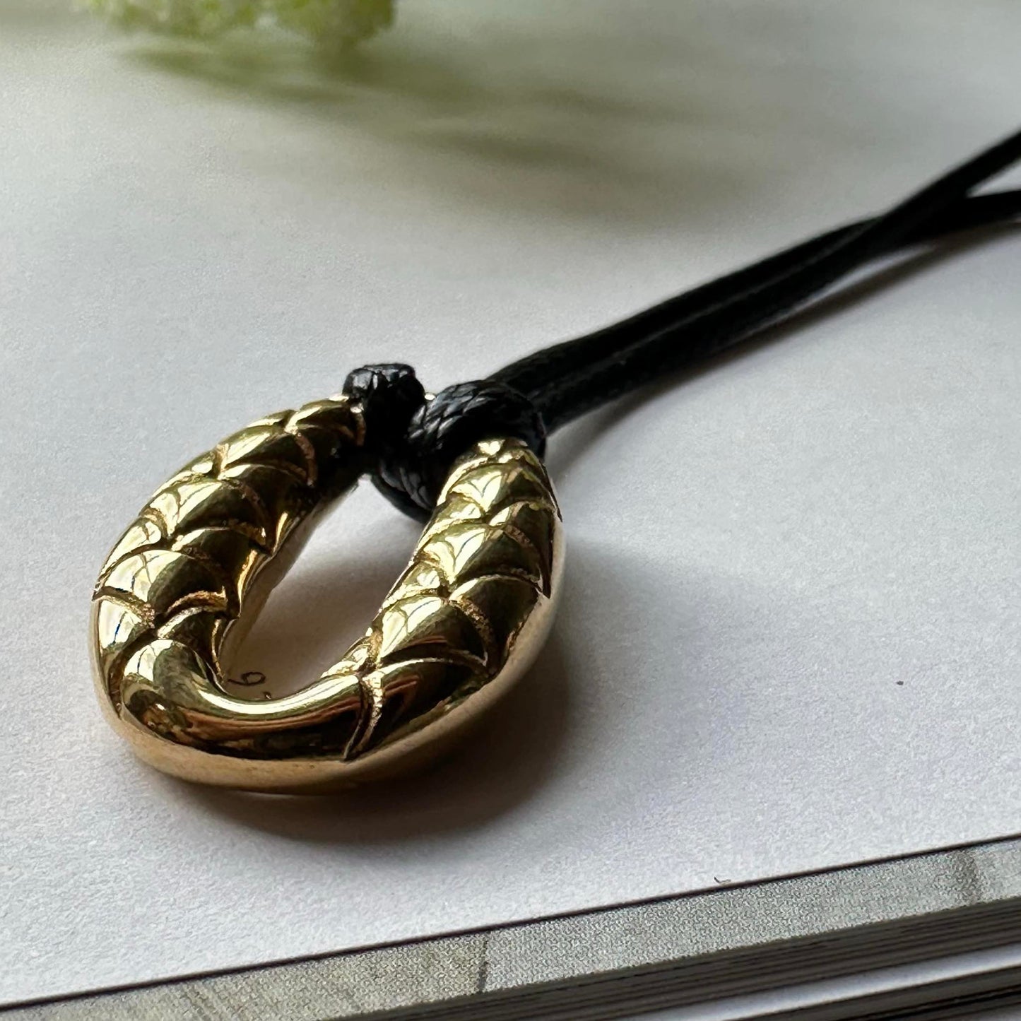 Halskæde Savannah forgyldt