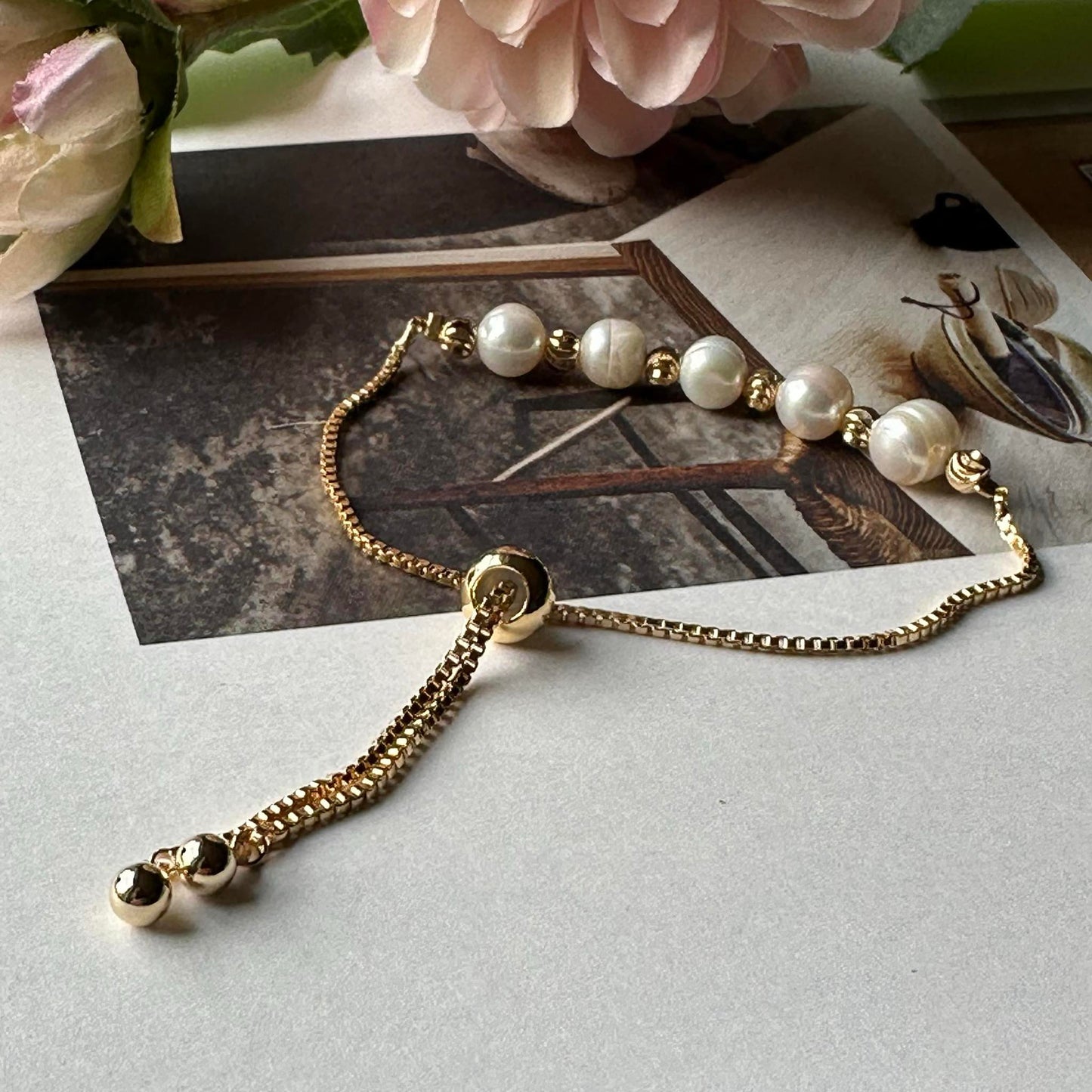 Armbånd Casja forgyldt