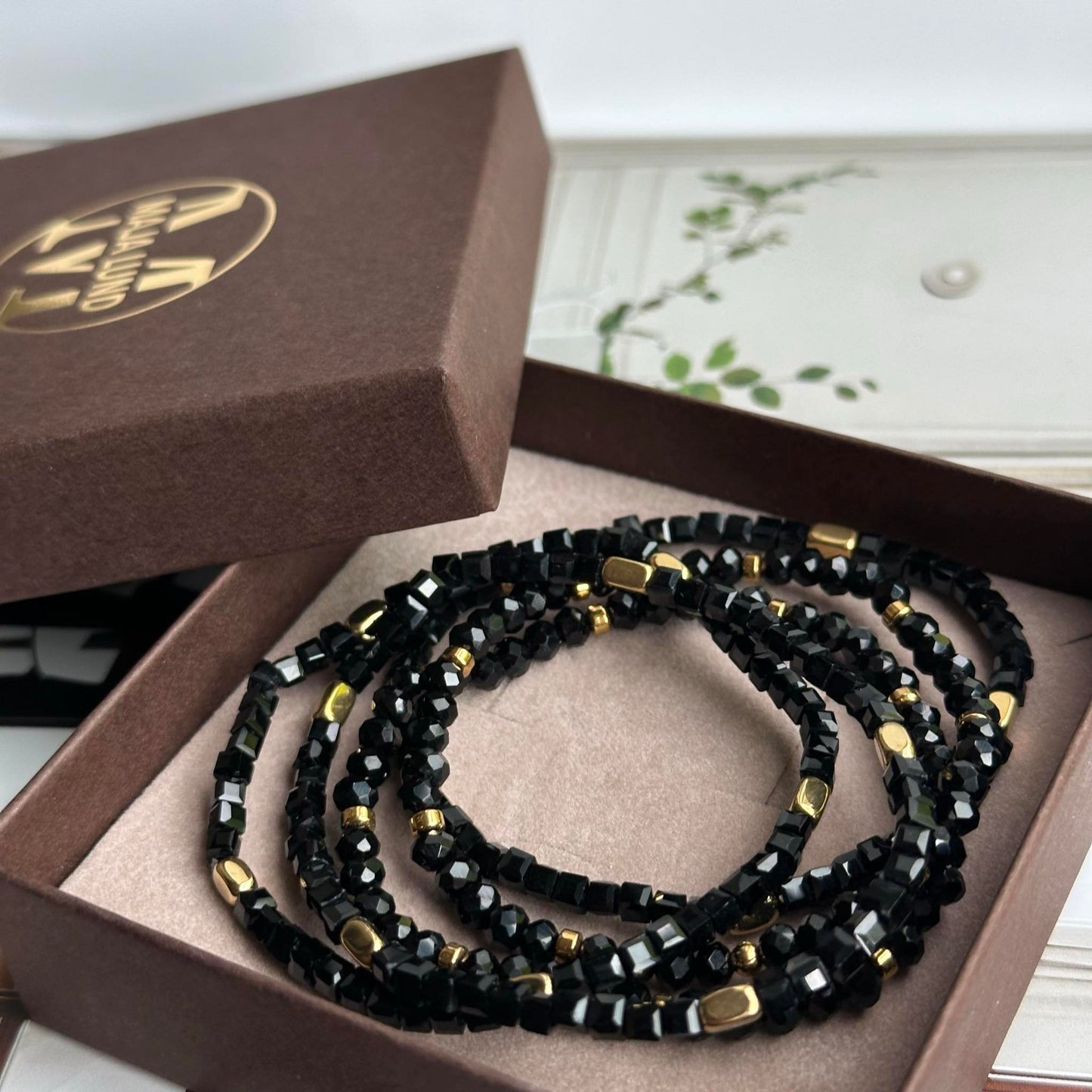 Armbånd Merle Sort mix - Sæt med 5 stk