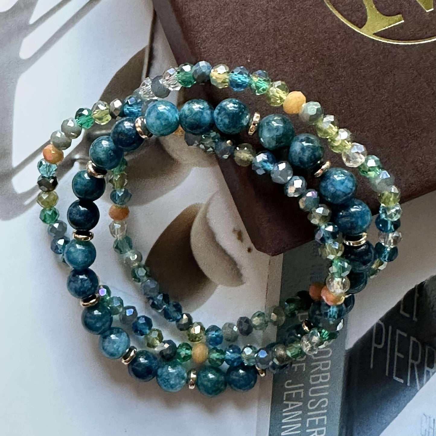 Armbånd Luna Sea Green – Sæt med 3 stk