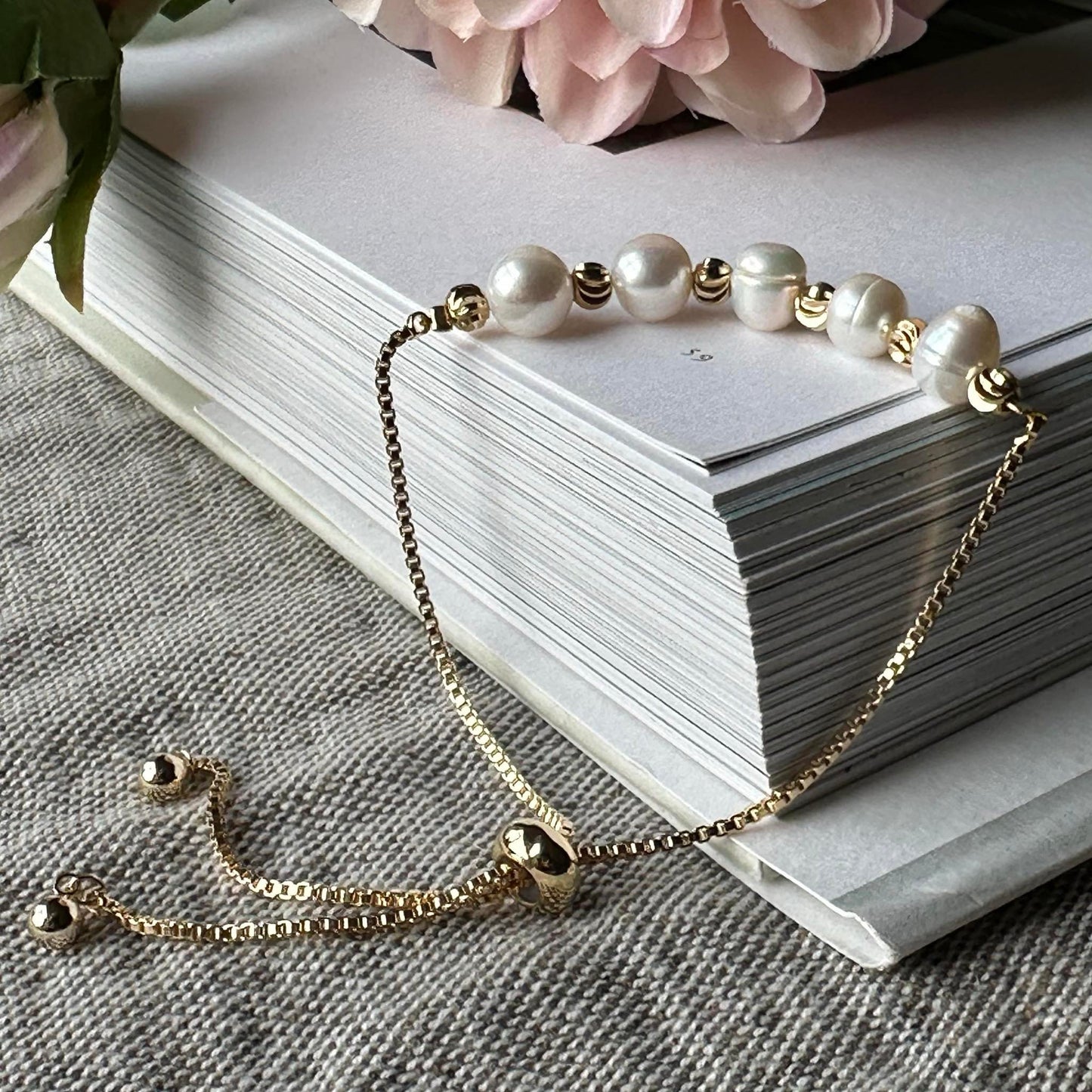 Armbånd Casja forgyldt