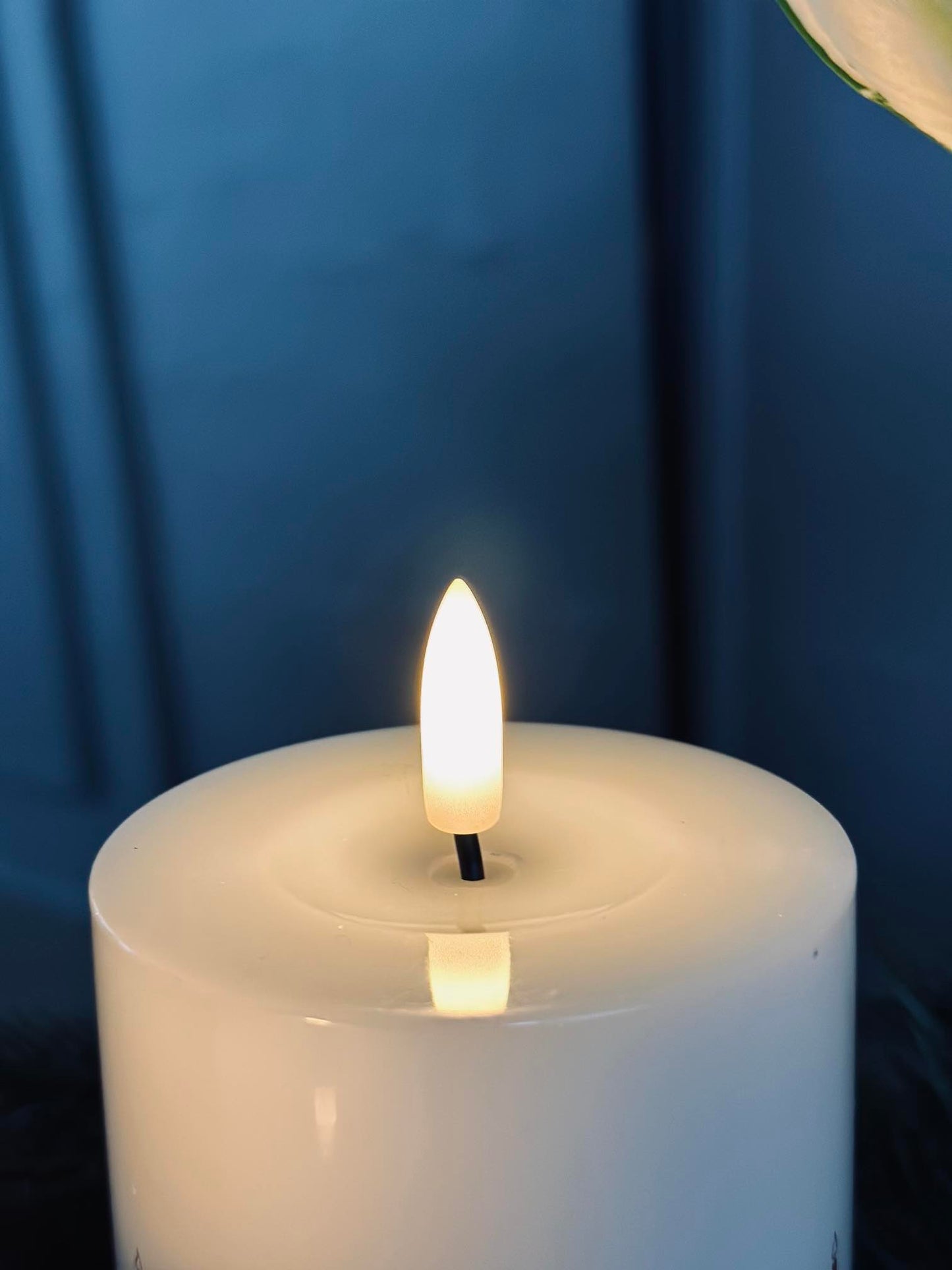 LED Bloklys TWINKLE CHRISTMAS - Sæt med 2stk.