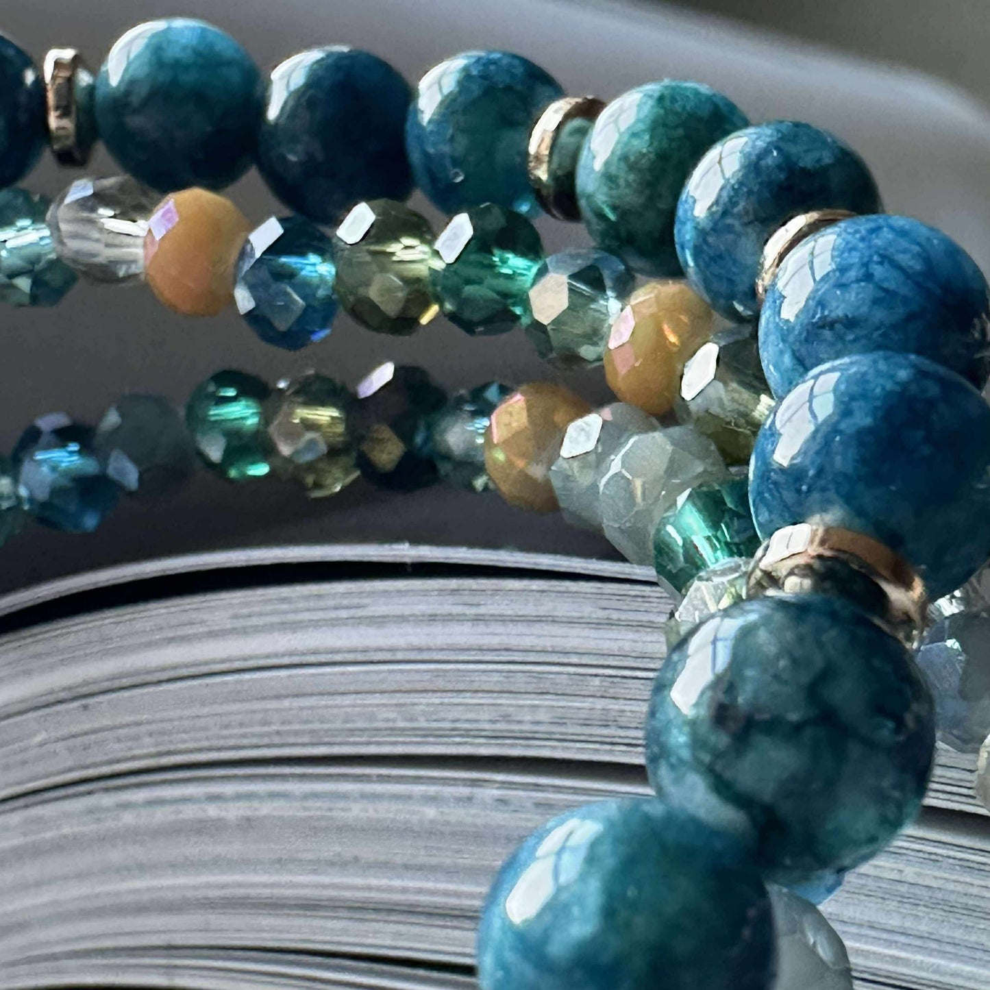 Armbånd Luna Sea Green – Sæt med 3 stk