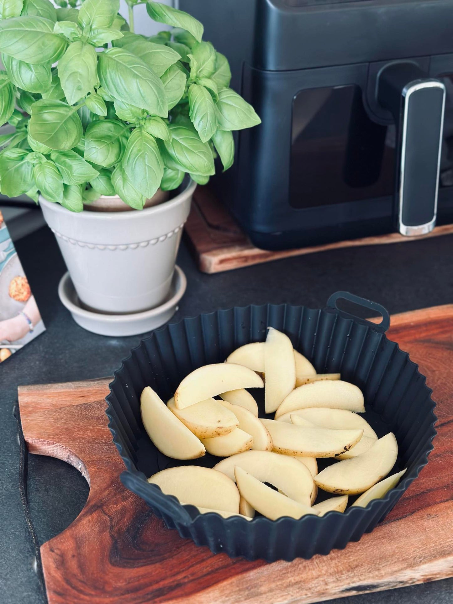 Silikoneform til airfryer