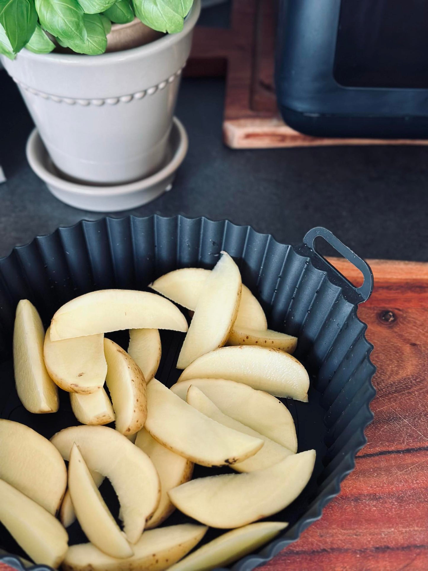 Silikoneform til airfryer