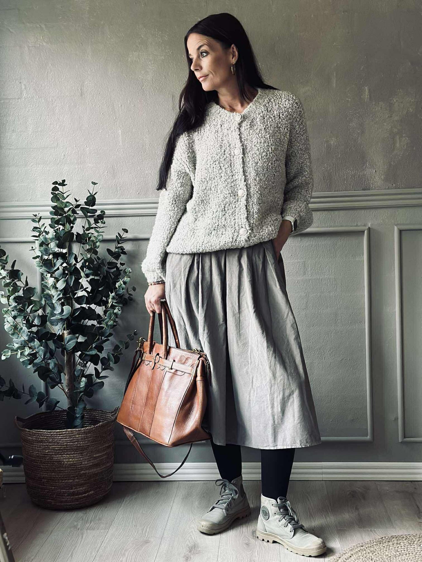 Cardigan Rosalie Almond